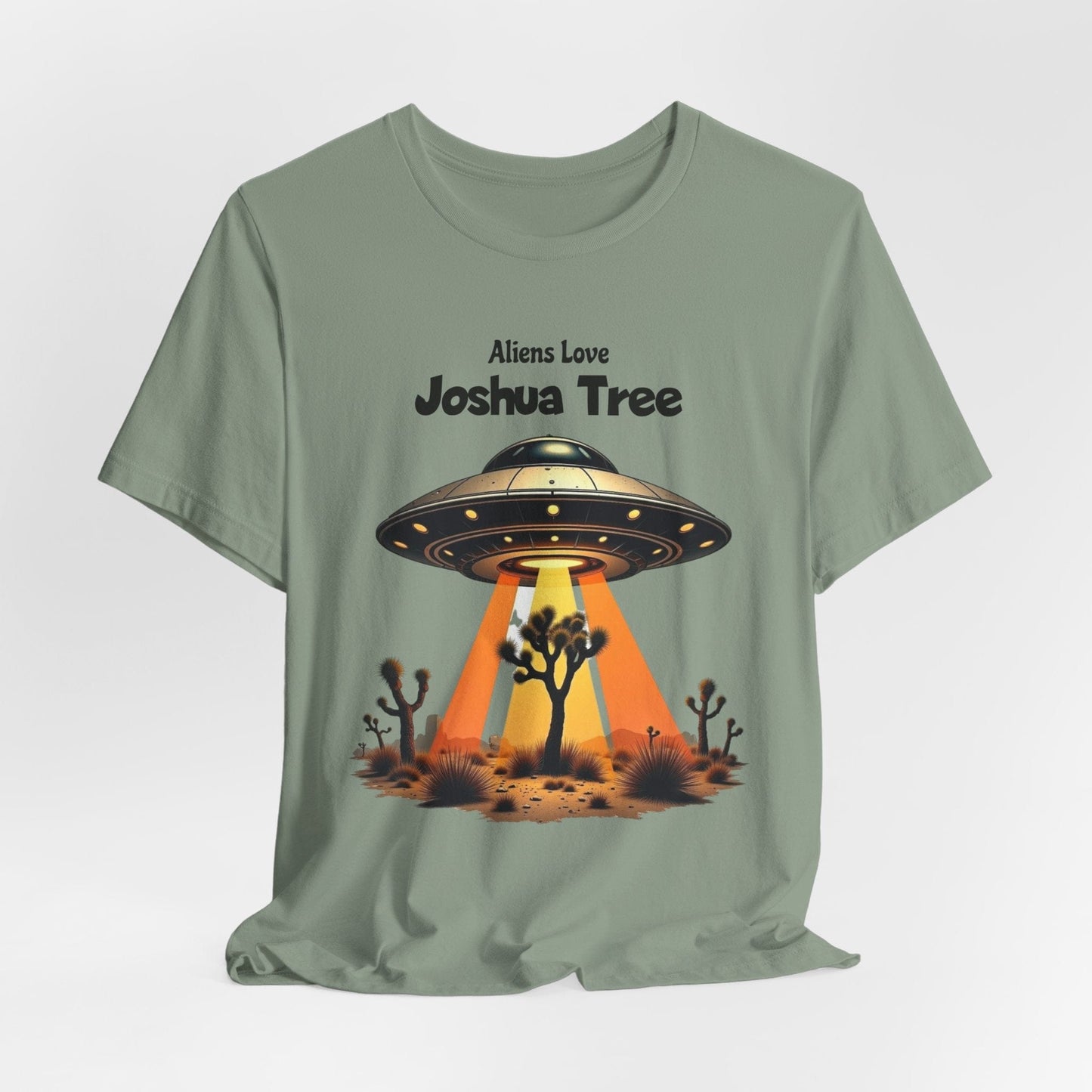 UFO Joshua Tree T-Shirt - Unisex Graphic Short Sleeve T-Shirt