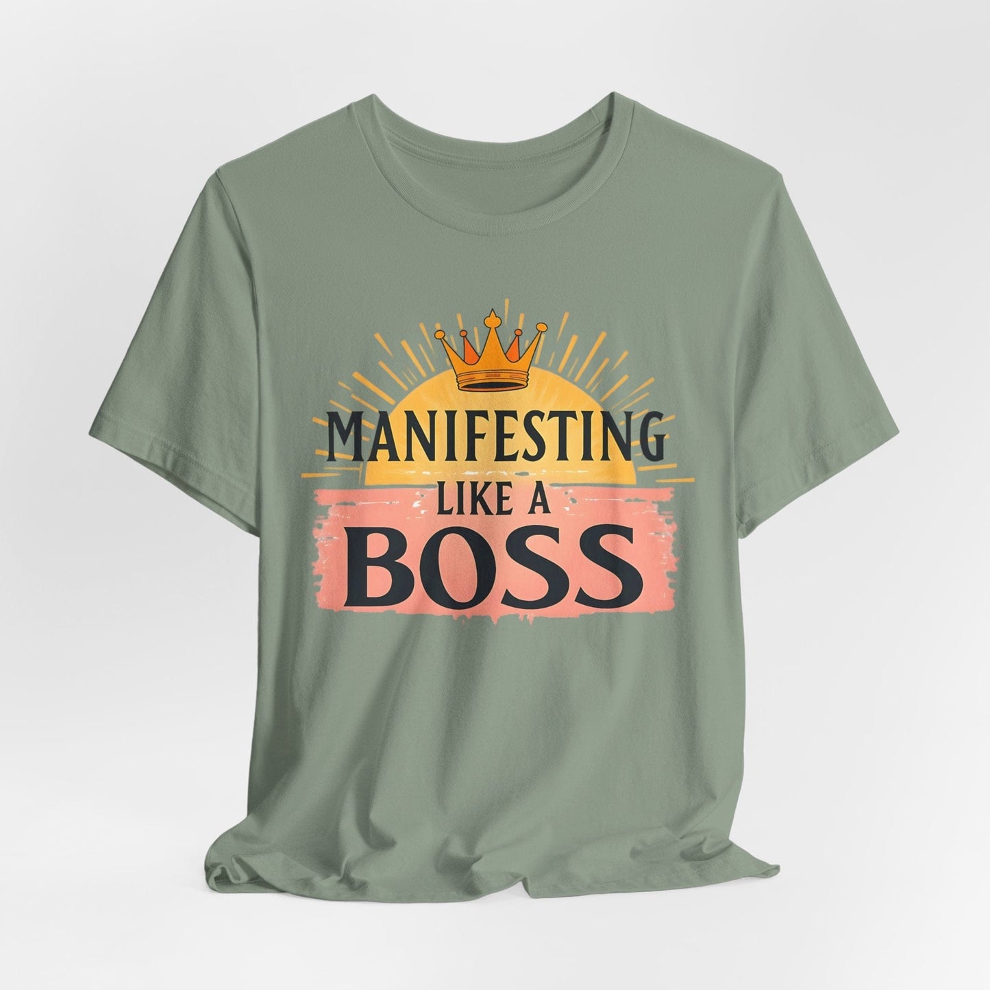 Manifesting Boss Tee | Motivational & Stylish