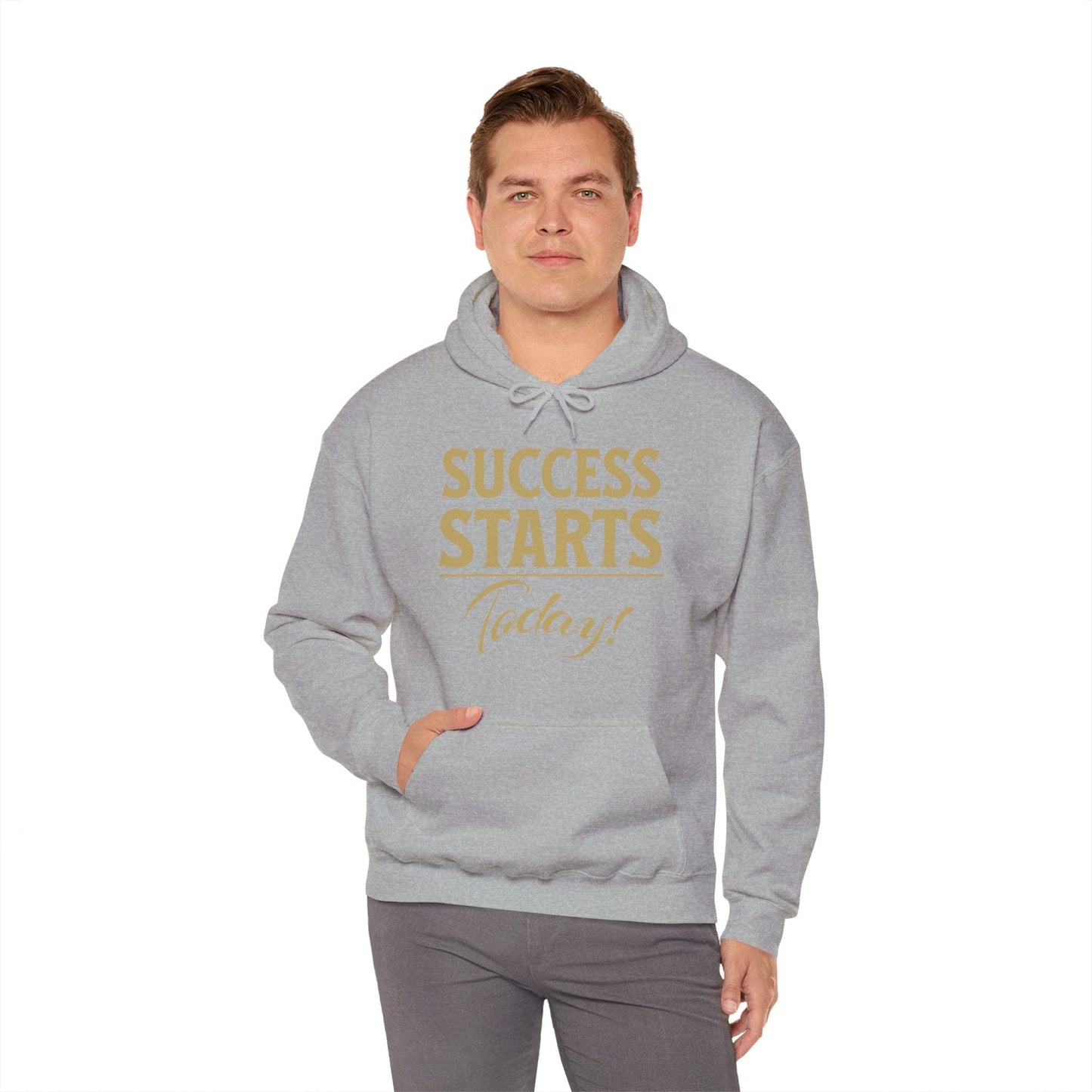 Success Starts Today! Unisex Heavy Blend™ Hooded Sweatshirt