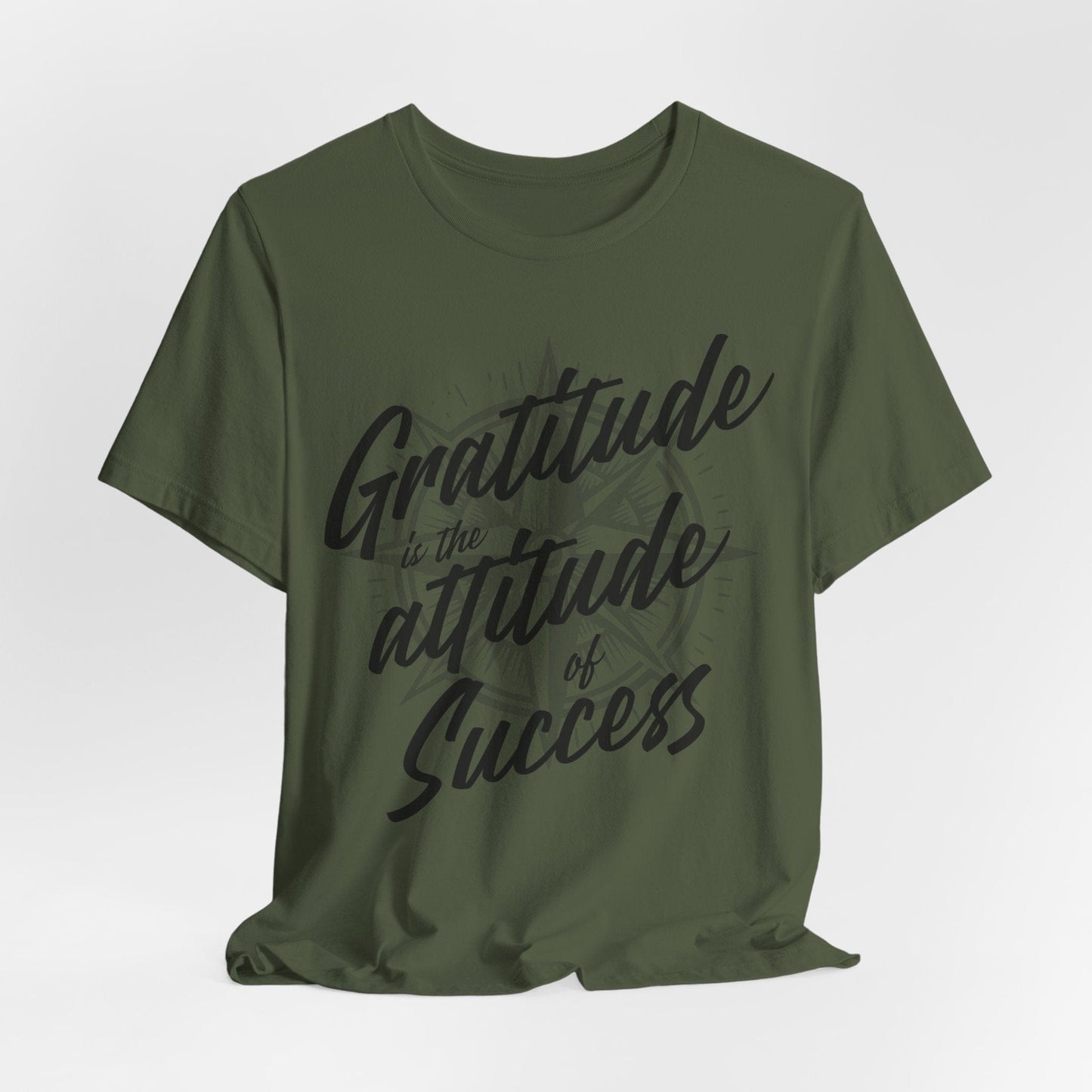 Gratitude is the Attitude of Success Tee | Motivational & Comfortable