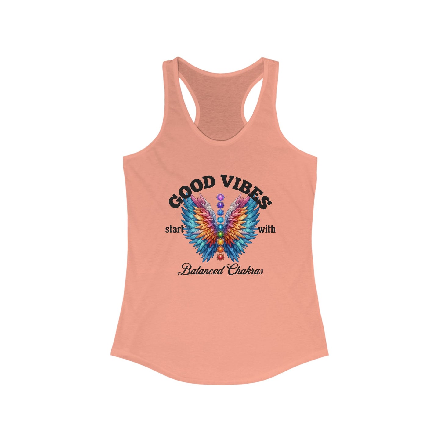 Good Vibes Chakra Balance Racerback Tank | Comfort & Energy