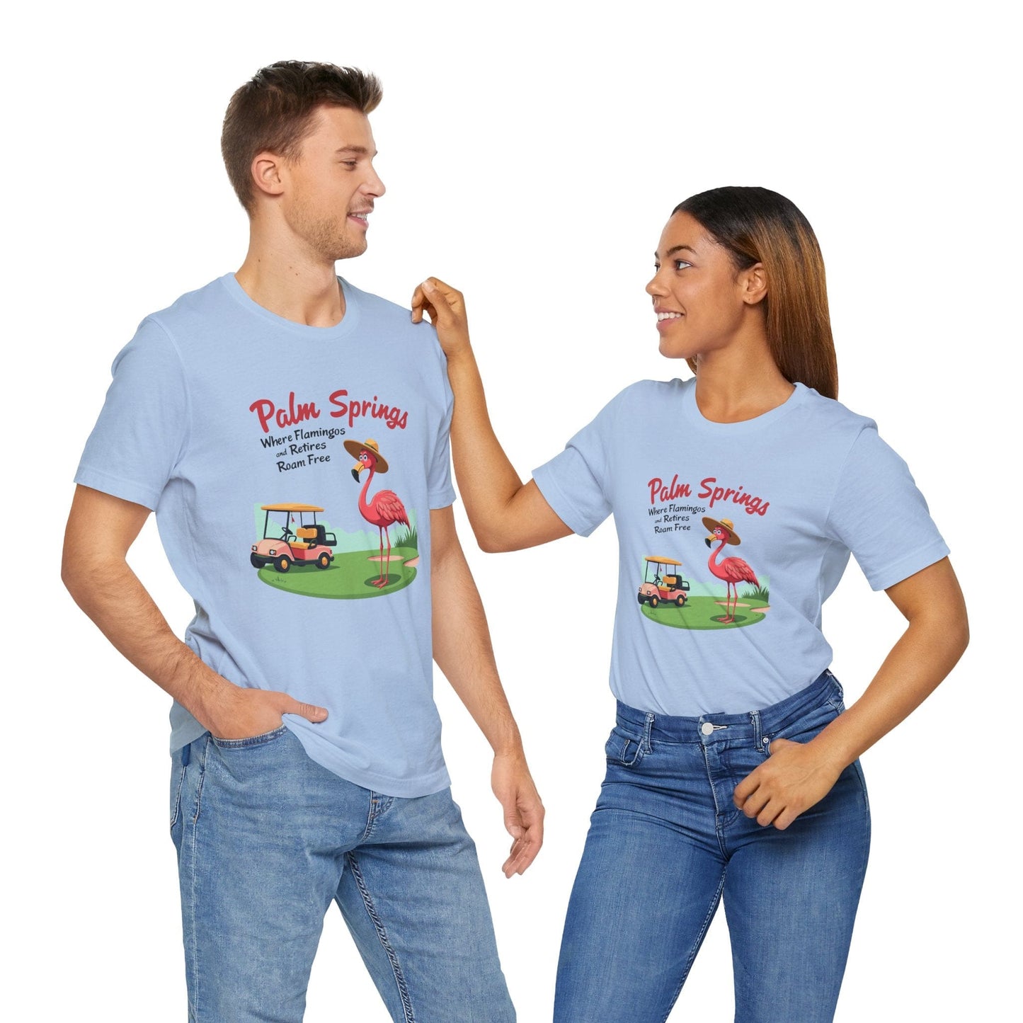 Palm Springs Flamingo Retirement Shirt