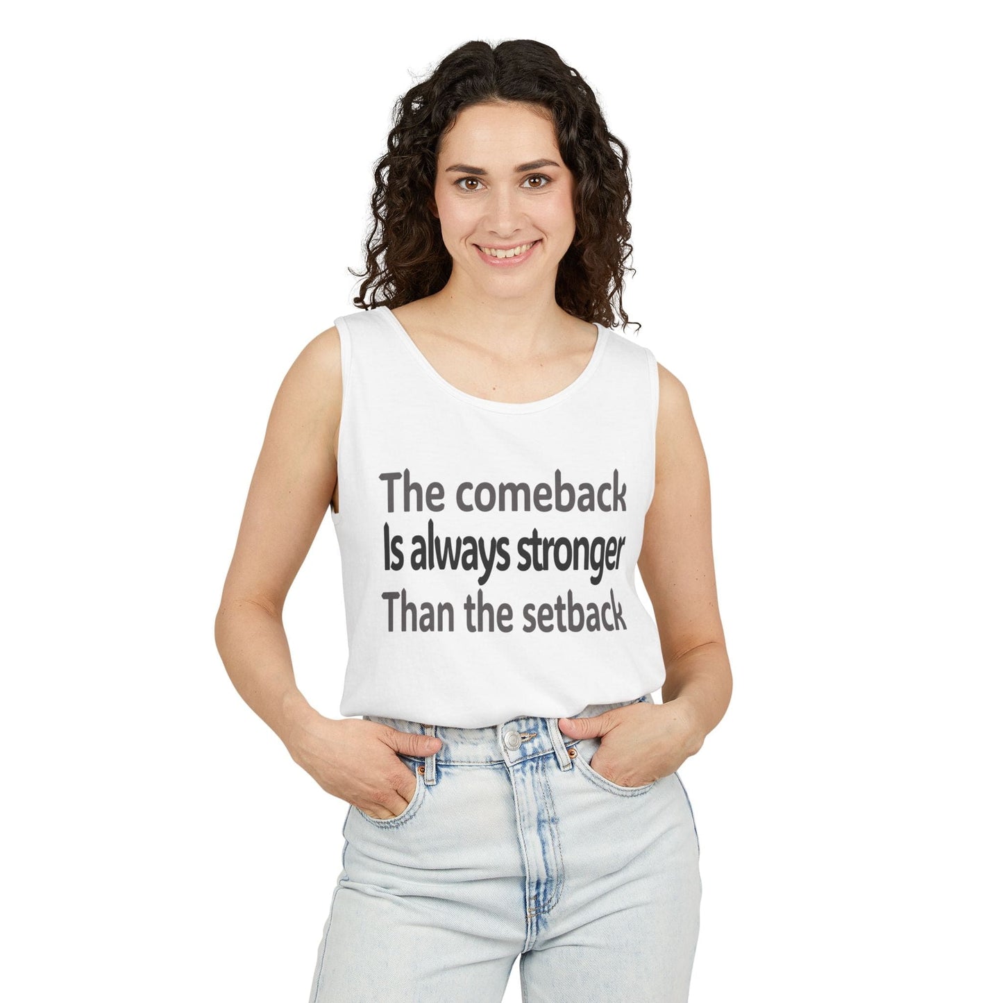 Motivational Tank Top | Inspirational & Comfortable