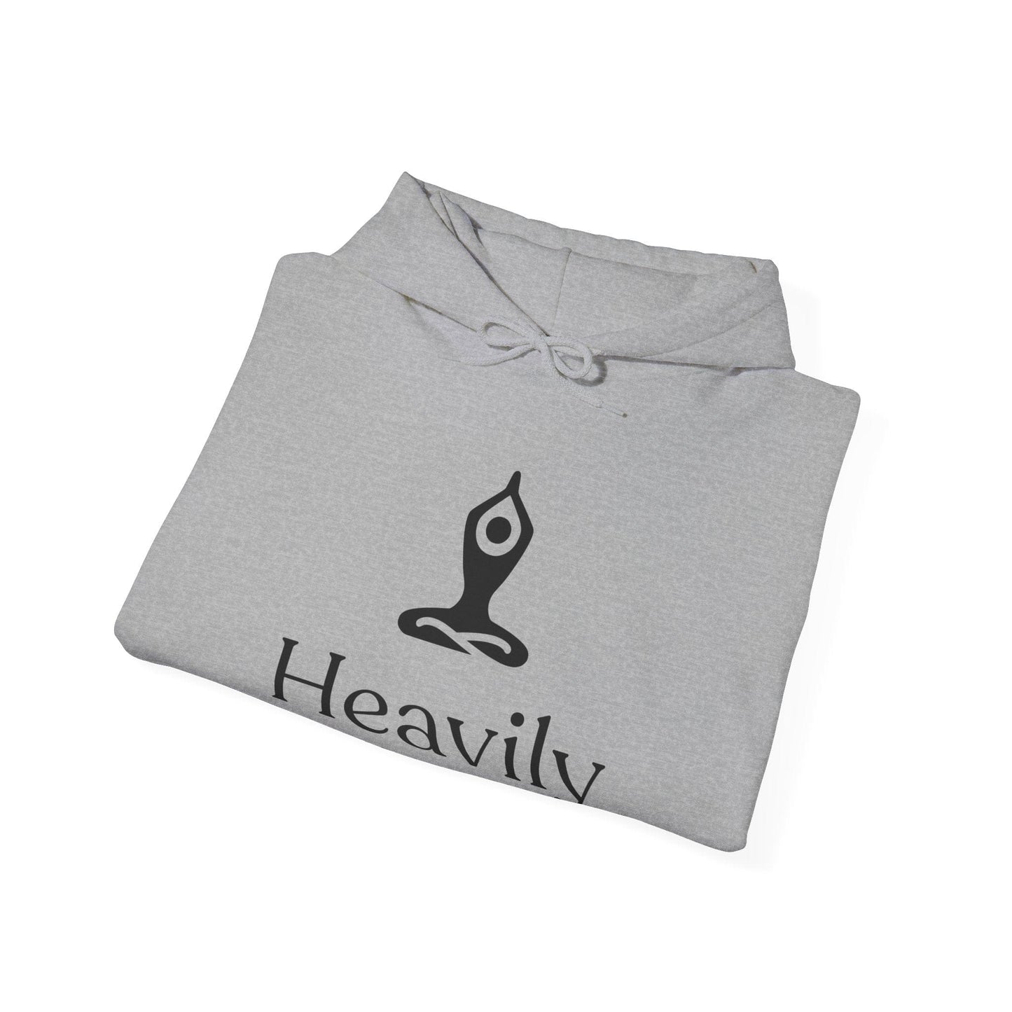 Heavily Meditated Unisex Hoodie - Cozy Spiritual Sweatshirt