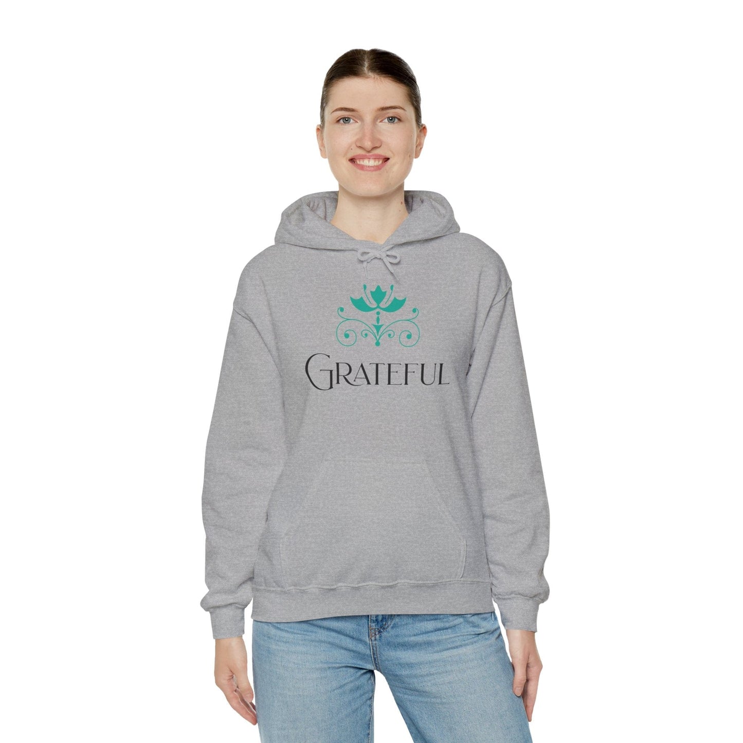 Grateful Unisex Heavy Blend Hoodie - Comfortable & Stylish Sweatshirt for Every Occasion