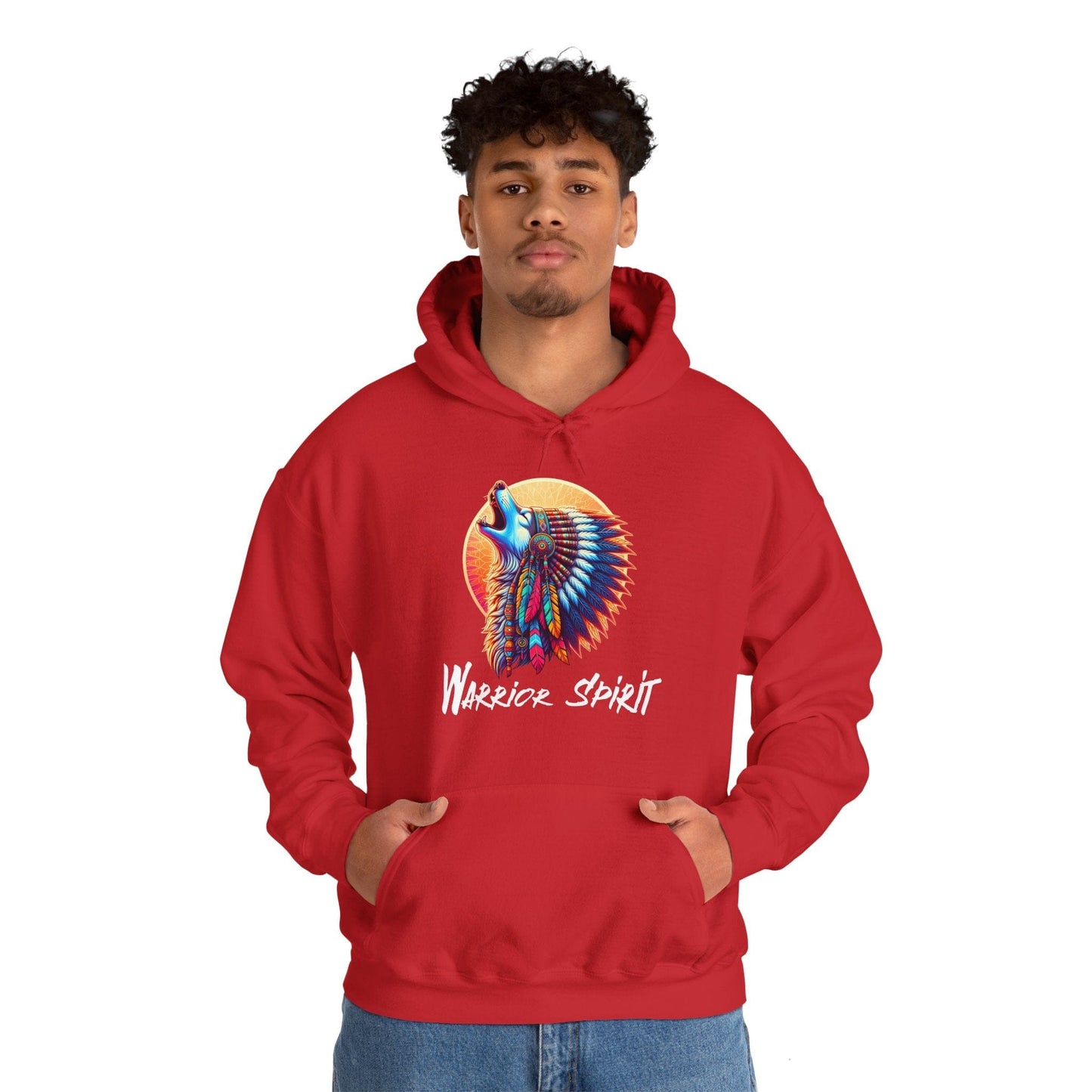 Warrior Spirit Unisex Hooded Sweatshirt - Comfortable & Stylish