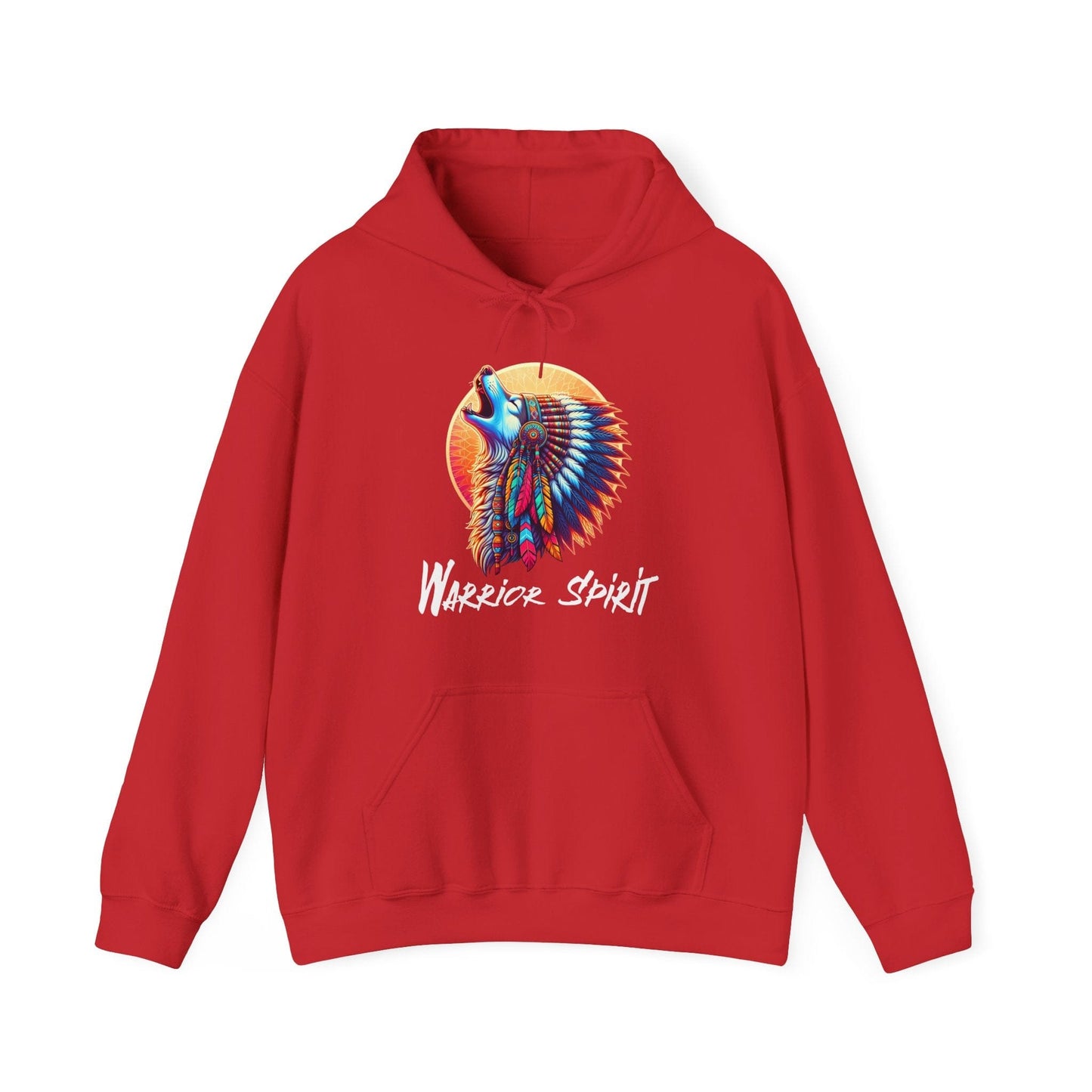 Warrior Spirit Unisex Hooded Sweatshirt - Comfortable & Stylish