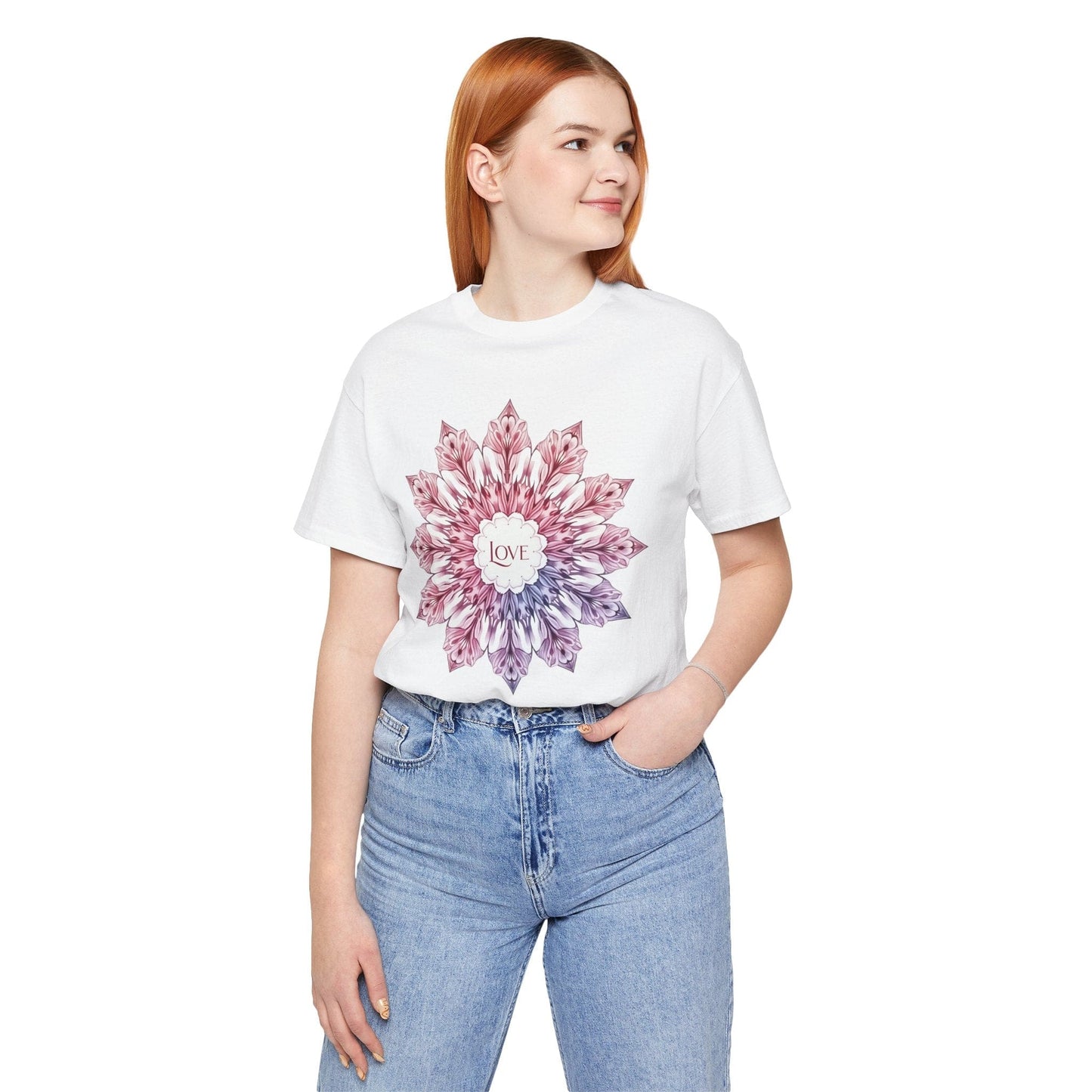 Love Blossom Unisex Jersey Tee | Floral & Comfortable