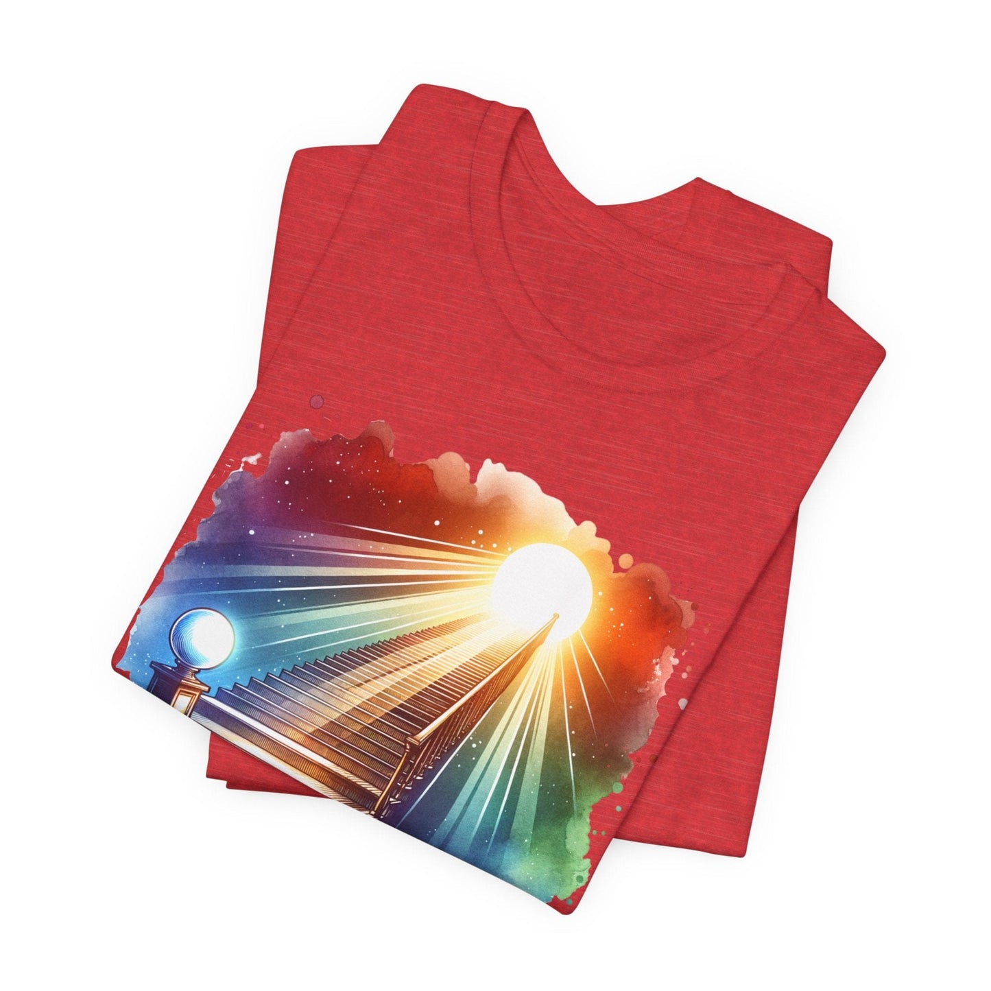 Inspirational Dream Road Unisex Jersey Tee