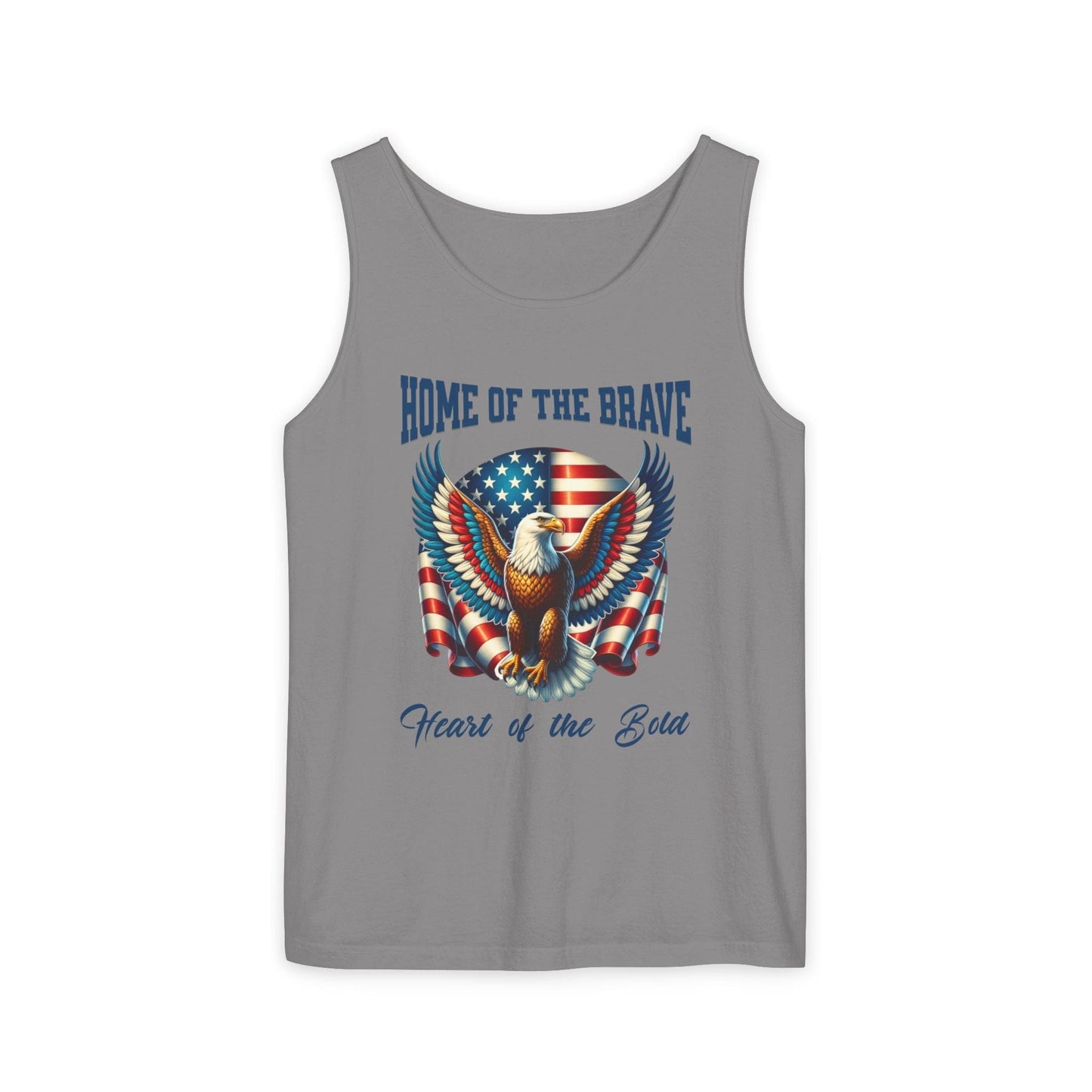 Home of the Brave Unisex Tank Top | Patriotic & Comfortable