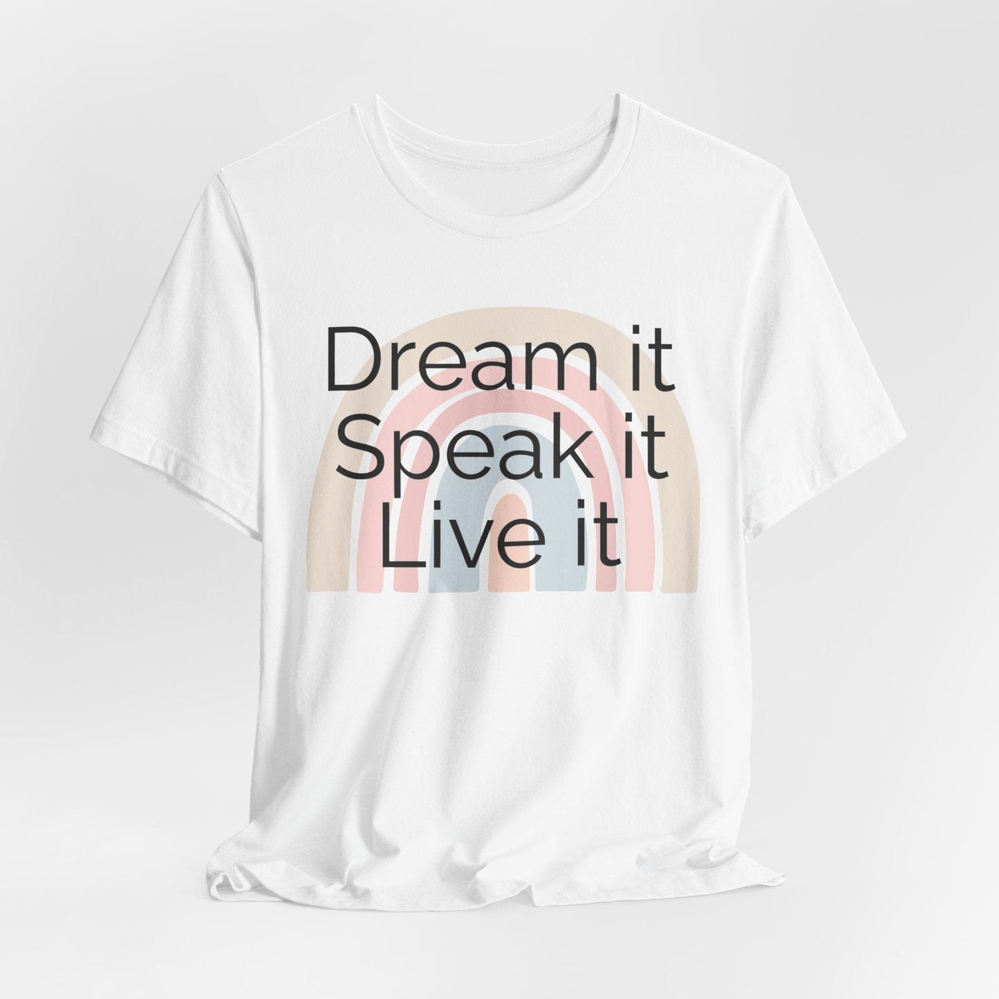 Inspiring Unisex Jersey Tee | Uplifting & Comfortable