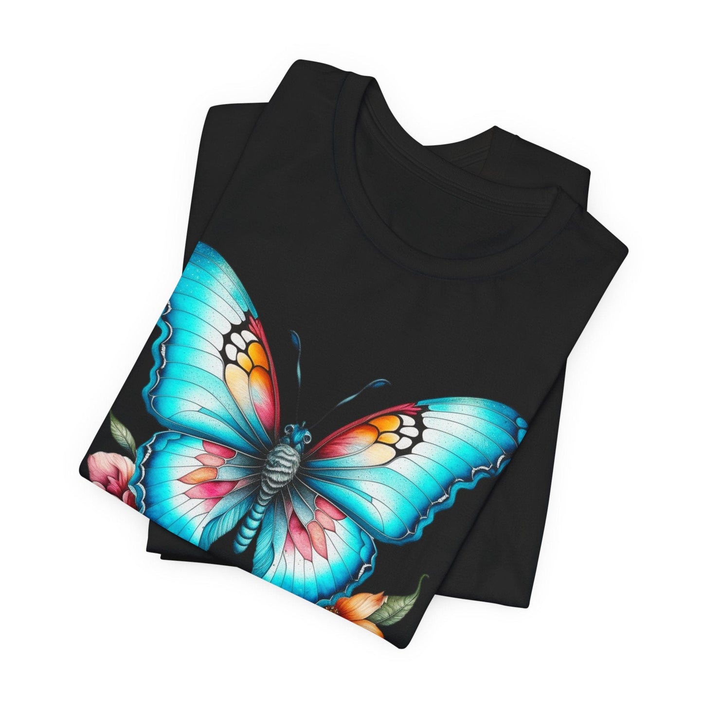 Butterfly Inspiration Unisex Tee | Uplifting and Colorful Design