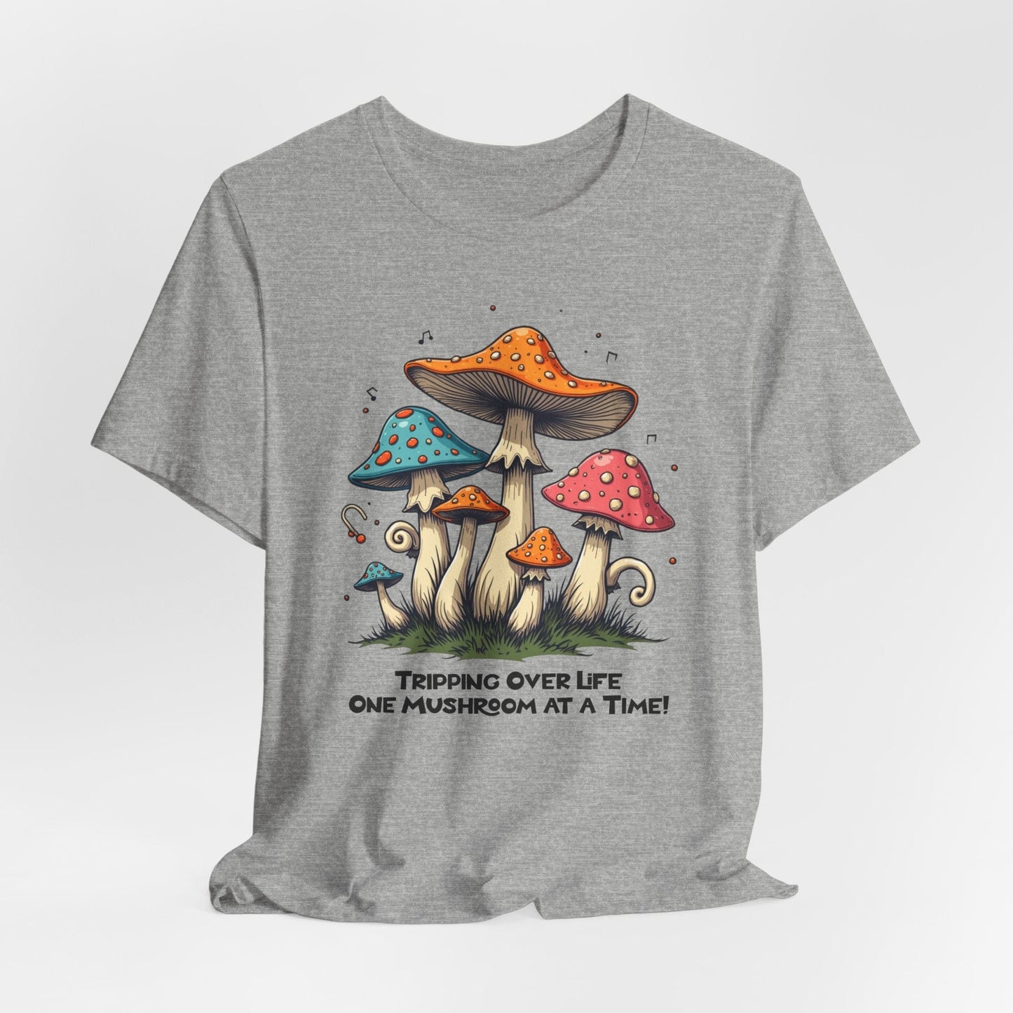 Tripping Over Life Mushroom T-Shirt