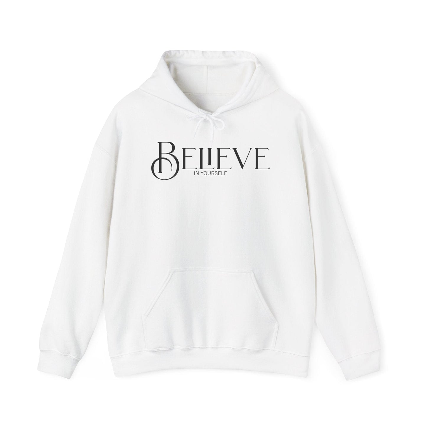 Inspirational Unisex Hooded Sweatshirt | Believe in Yourself