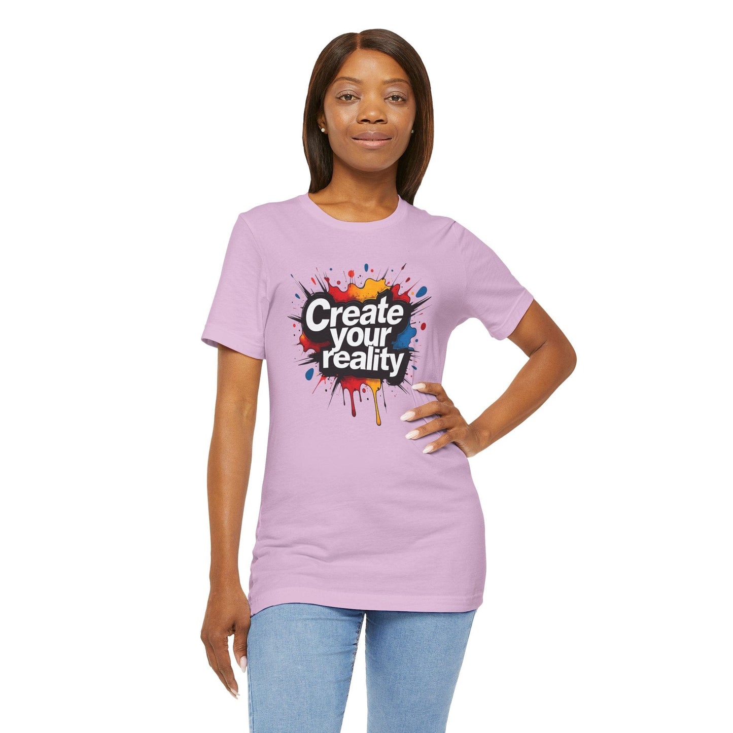 Create Your Reality Unisex Jersey Tee | Motivational Design