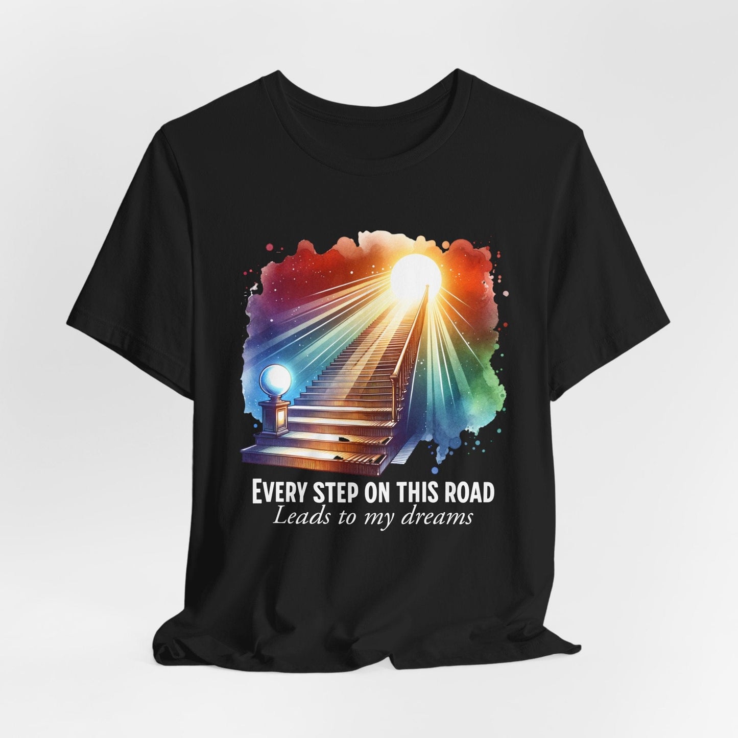 Inspirational Dream Road Unisex Jersey Tee
