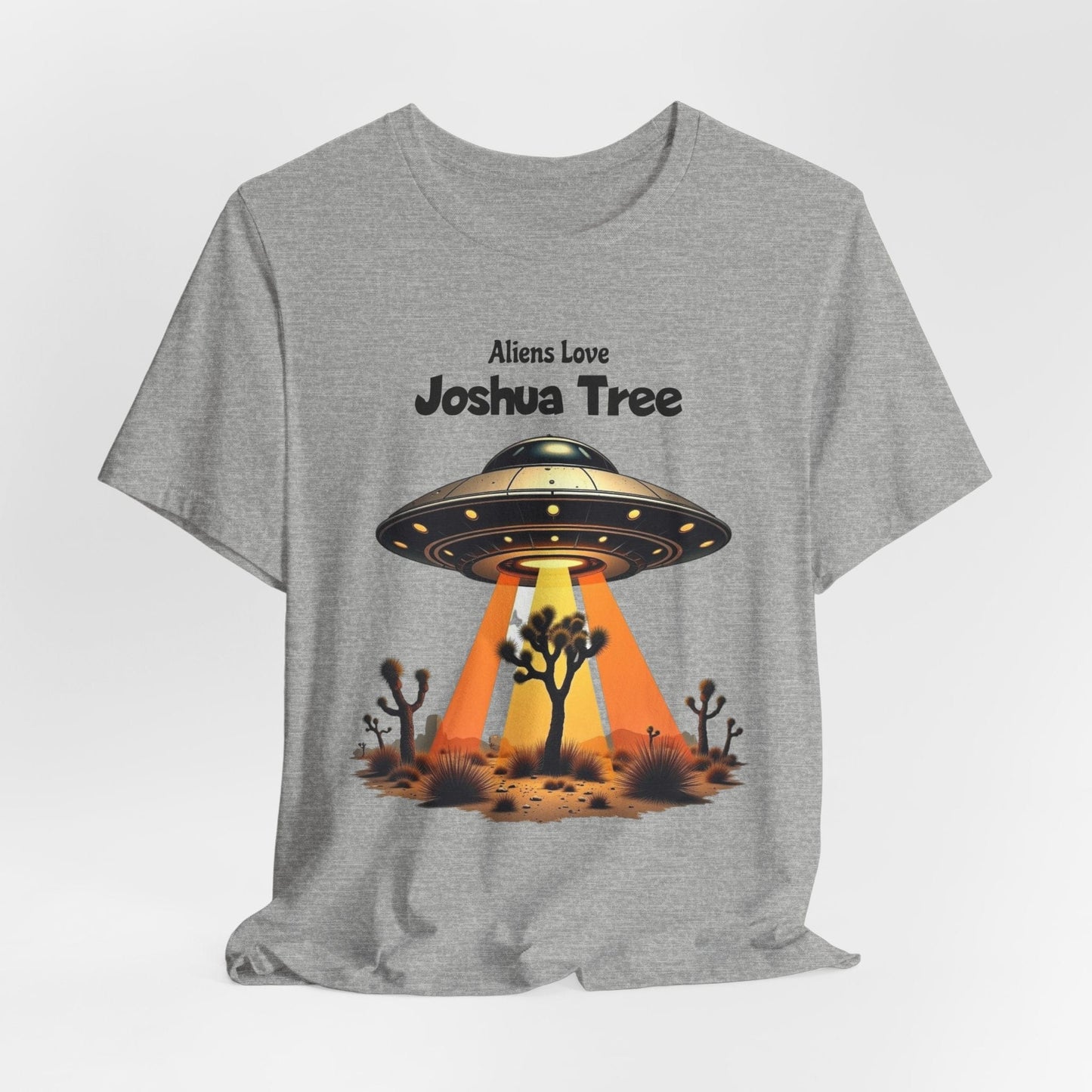 UFO Joshua Tree T-Shirt - Unisex Graphic Short Sleeve T-Shirt