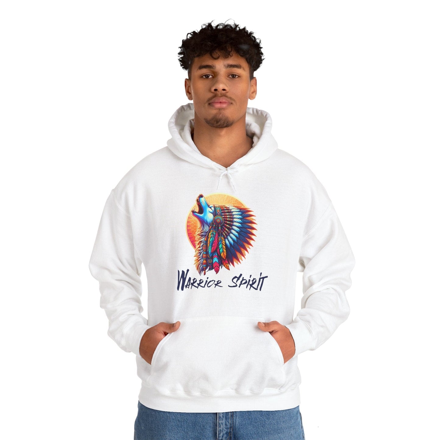 Warrior Spirit Unisex Hooded Sweatshirt - Comfortable & Stylish