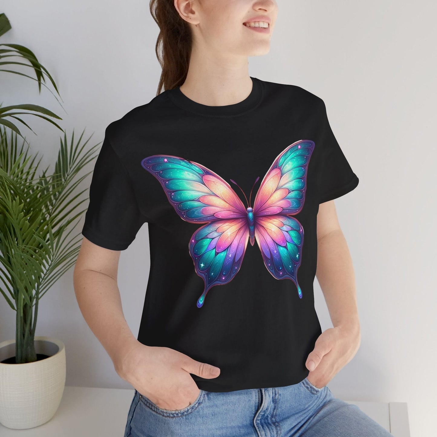 Colorful Butterfly Tee | Vibrant and Uplifting Design