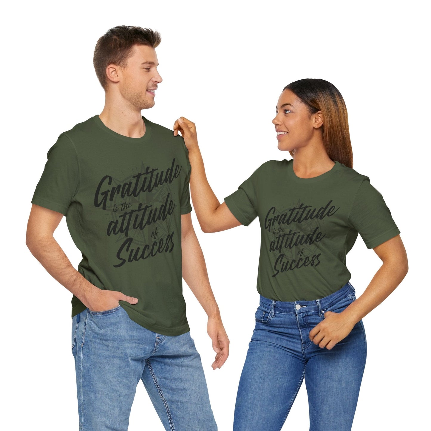 Gratitude is the Attitude of Success Tee | Motivational & Comfortable
