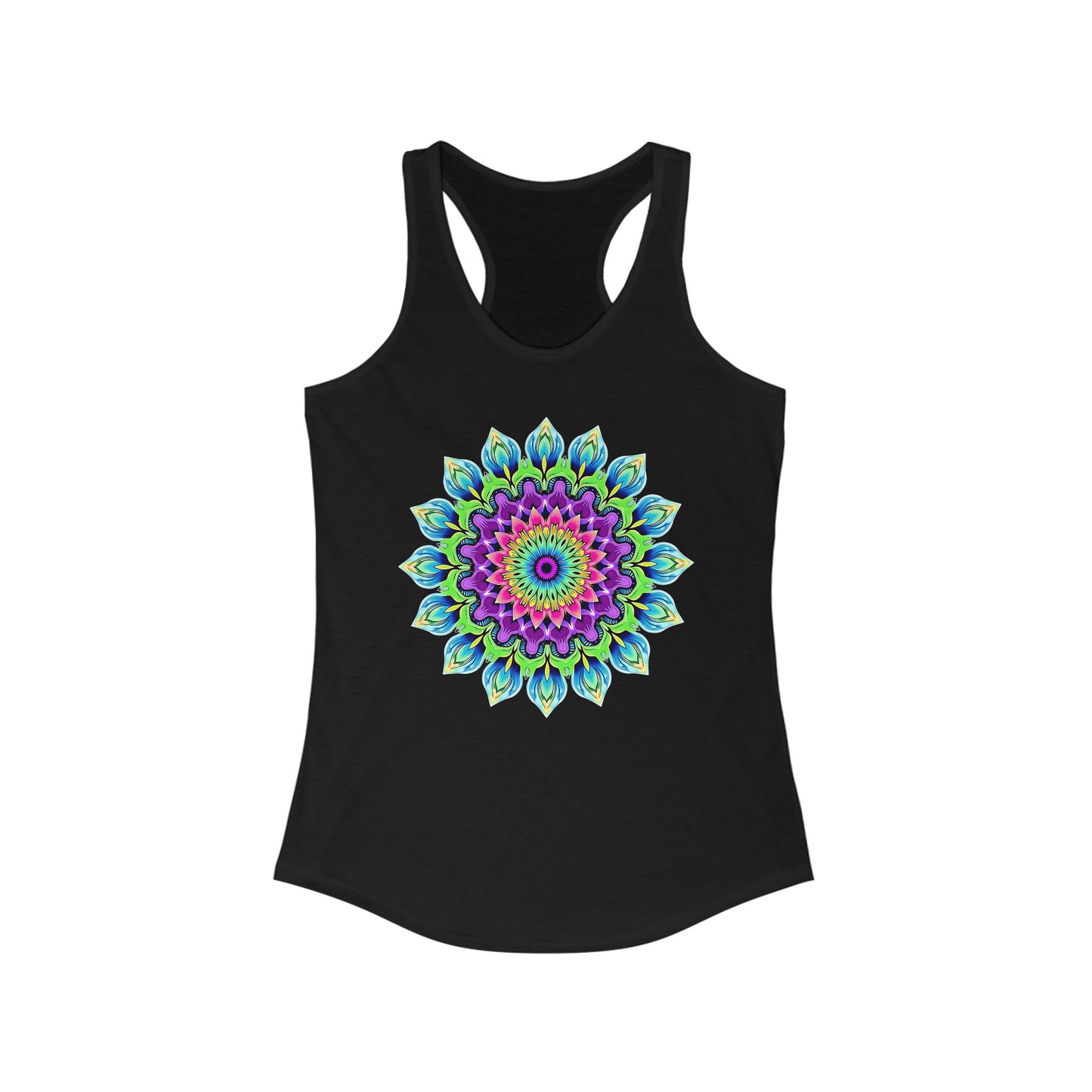 Mandala Racerback Tank - Yoga & Summer Style