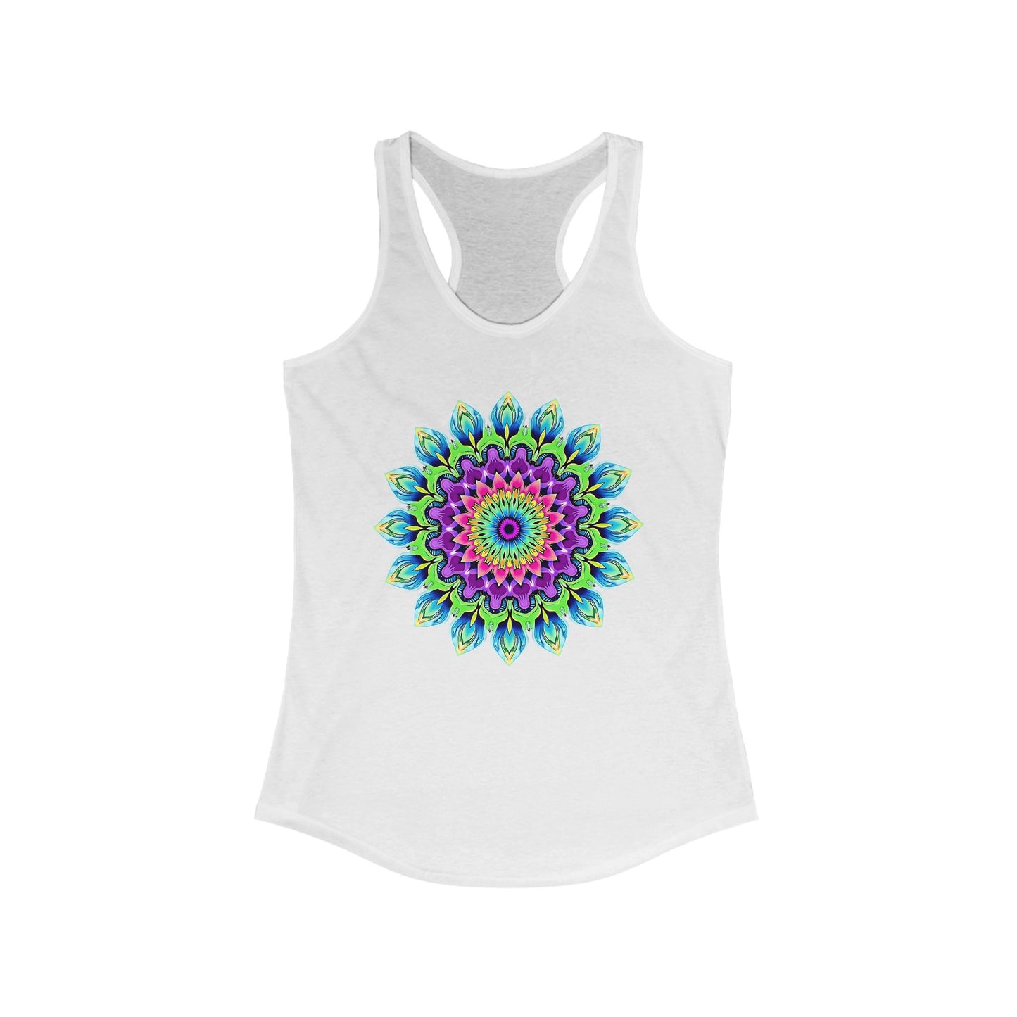 Mandala Racerback Tank - Yoga & Summer Style