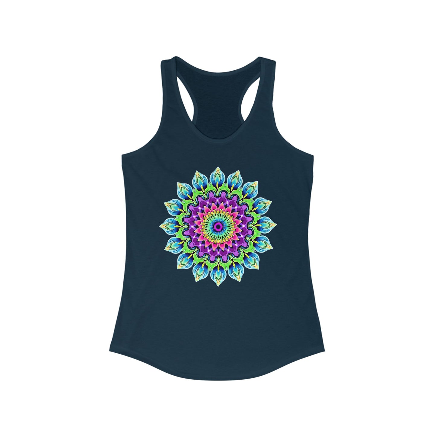 Mandala Racerback Tank - Yoga & Summer Style