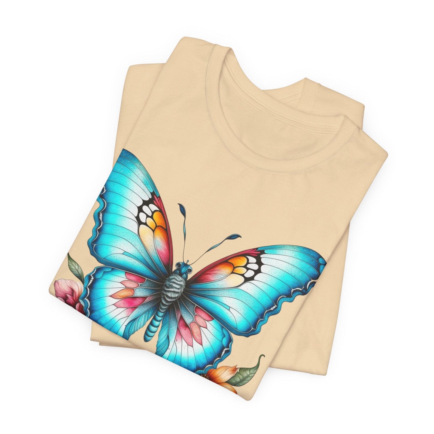 Butterfly Inspiration Unisex Tee | Uplifting and Colorful Design