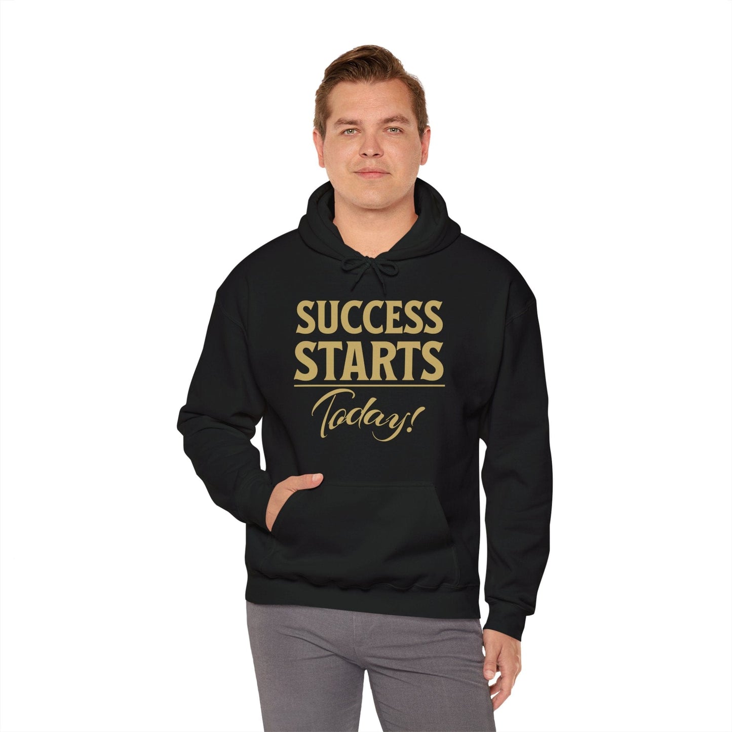 Success Starts Today! Unisex Heavy Blend™ Hooded Sweatshirt