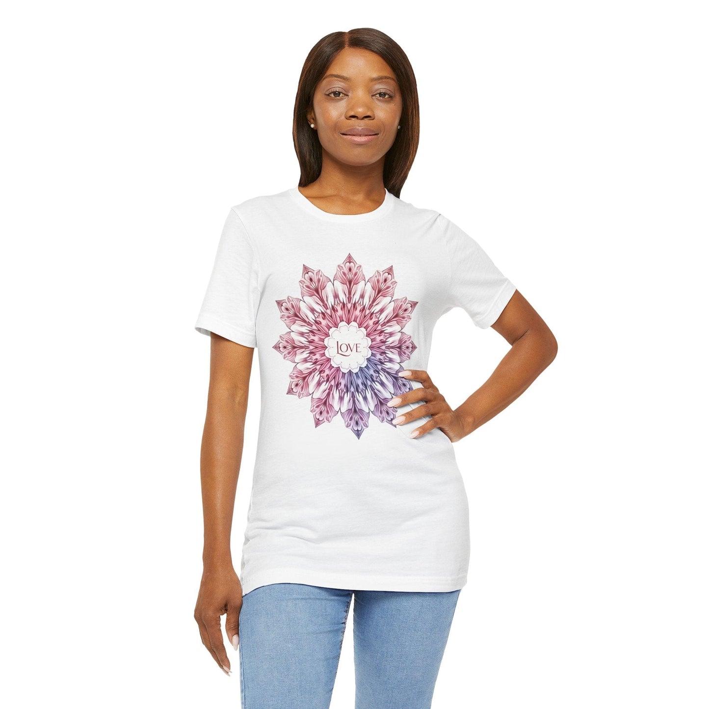 Love Blossom Unisex Jersey Tee | Floral & Comfortable