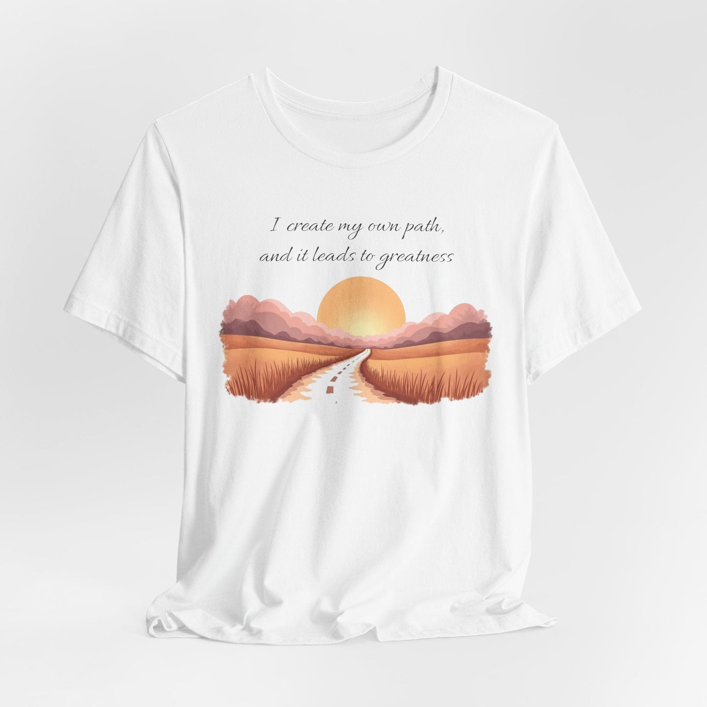T-Shirt - I Create My Own Path Unisex Jersey Short Sleeve Tee