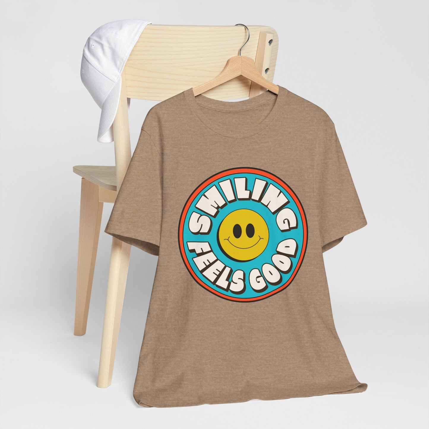 Smile Reminder T-Shirt / Smiling Feels Good