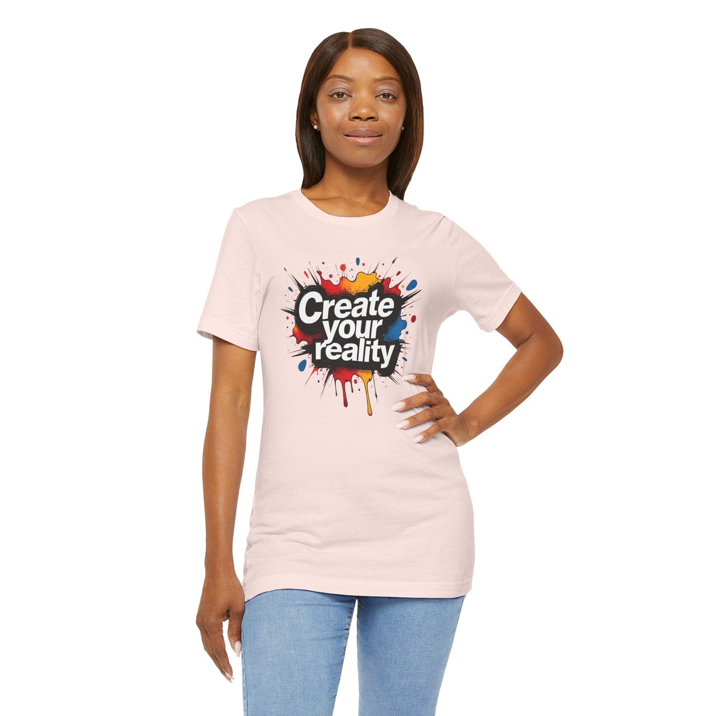 Create Your Reality Unisex Jersey Tee | Motivational Design