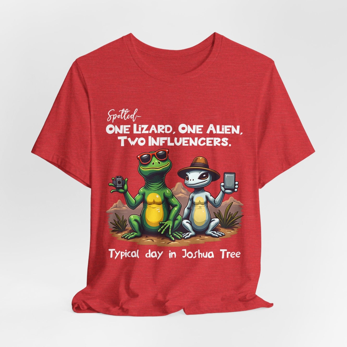 Joshua Tree T-Shirt- One Lizard and Two Influencers