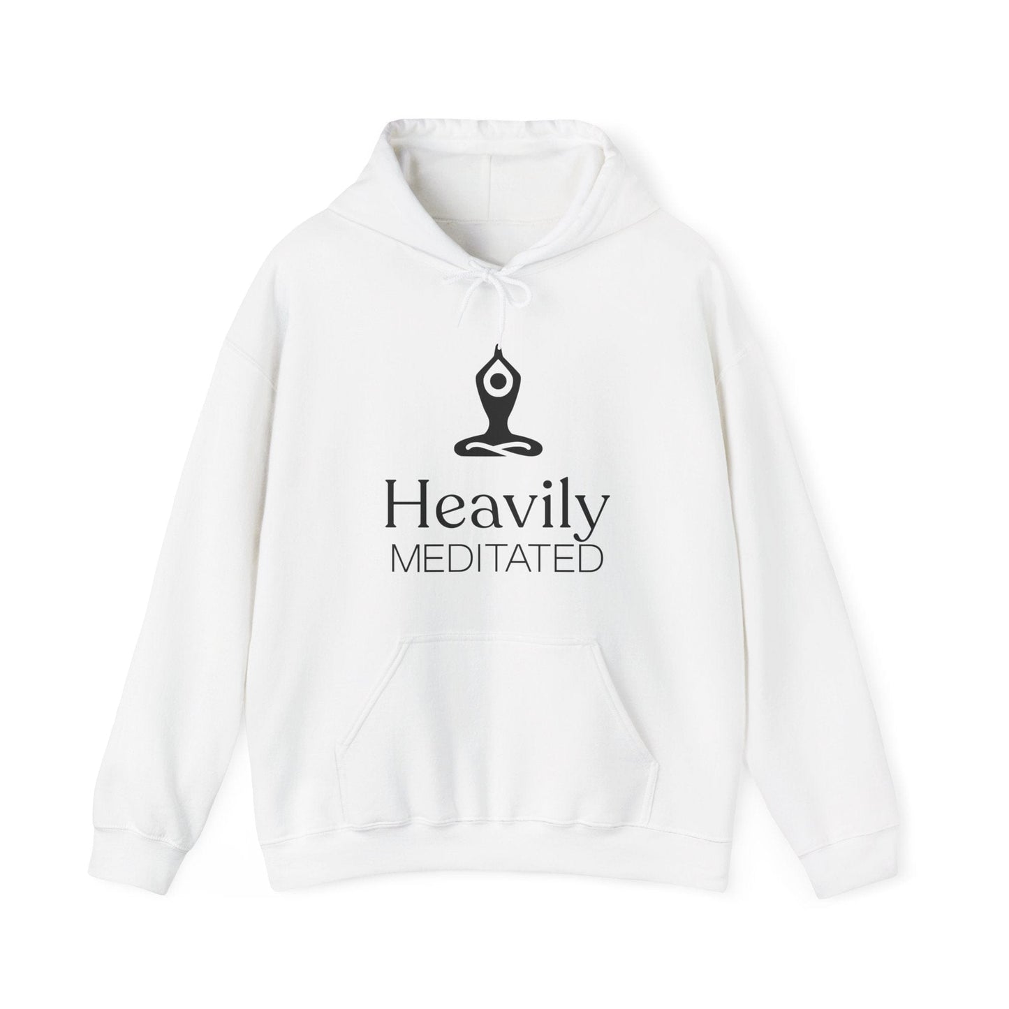 Heavily Meditated Unisex Hoodie | Cozy & Relaxing Style