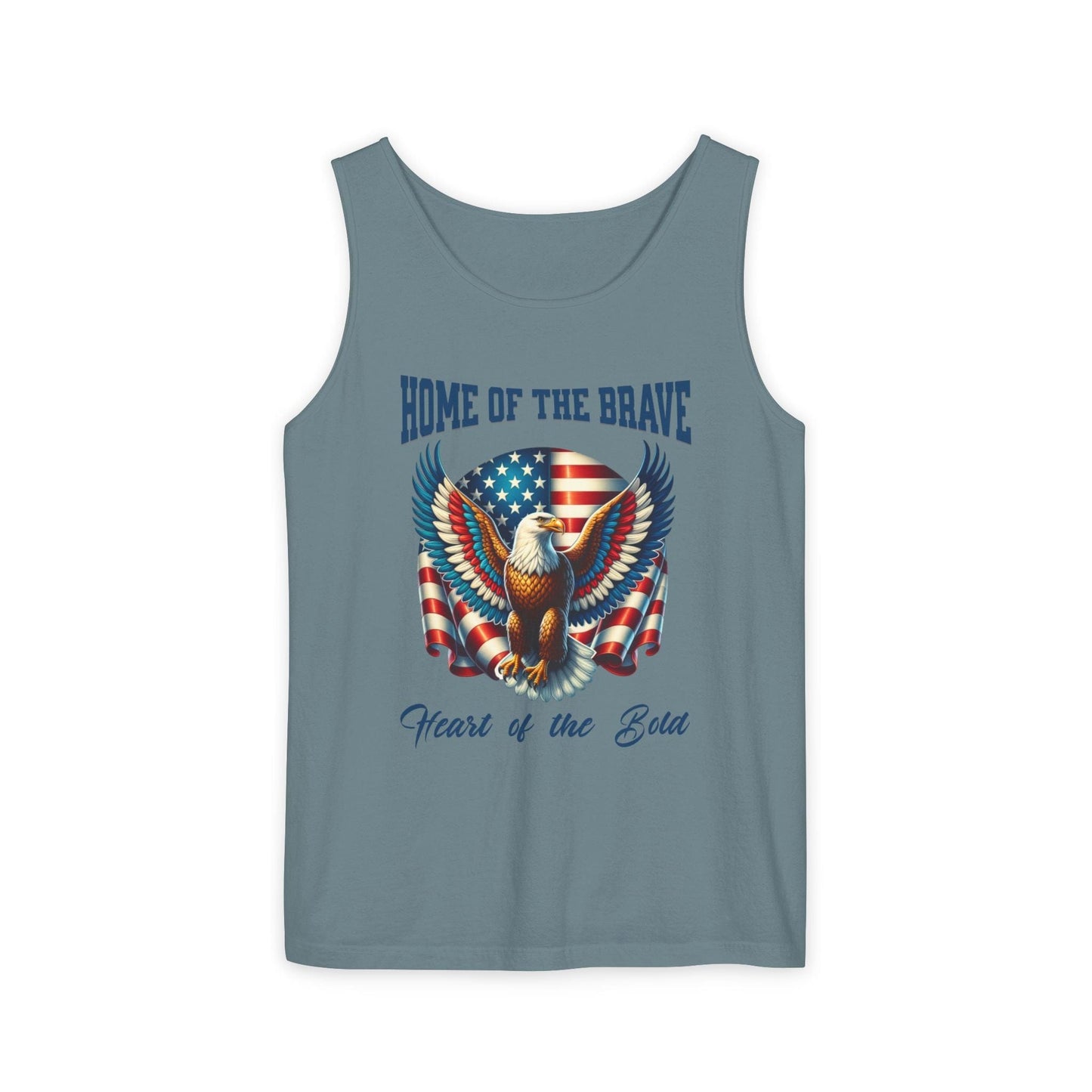Home of the Brave Unisex Tank Top | Patriotic & Comfortable
