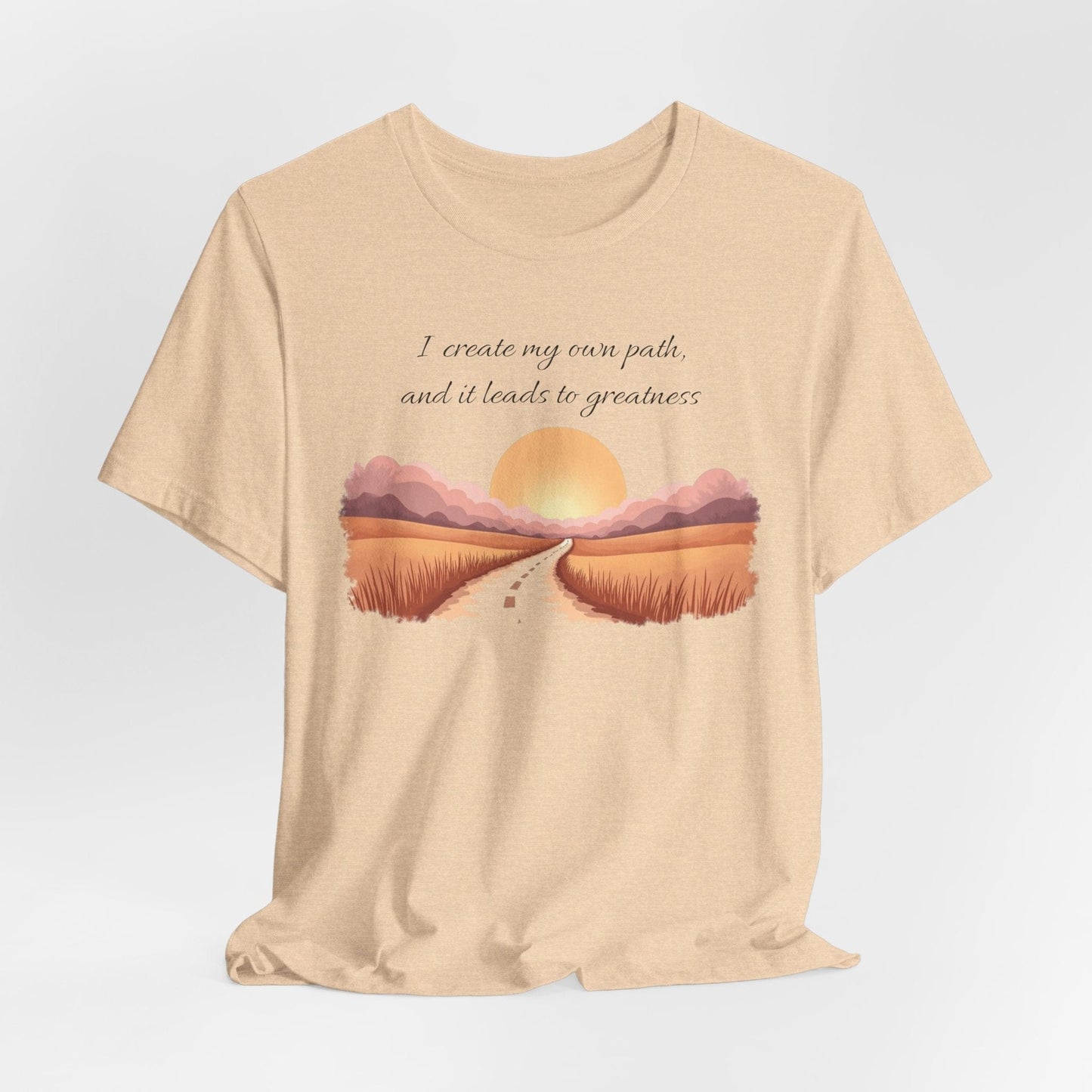 T-Shirt - I Create My Own Path Unisex Jersey Short Sleeve Tee