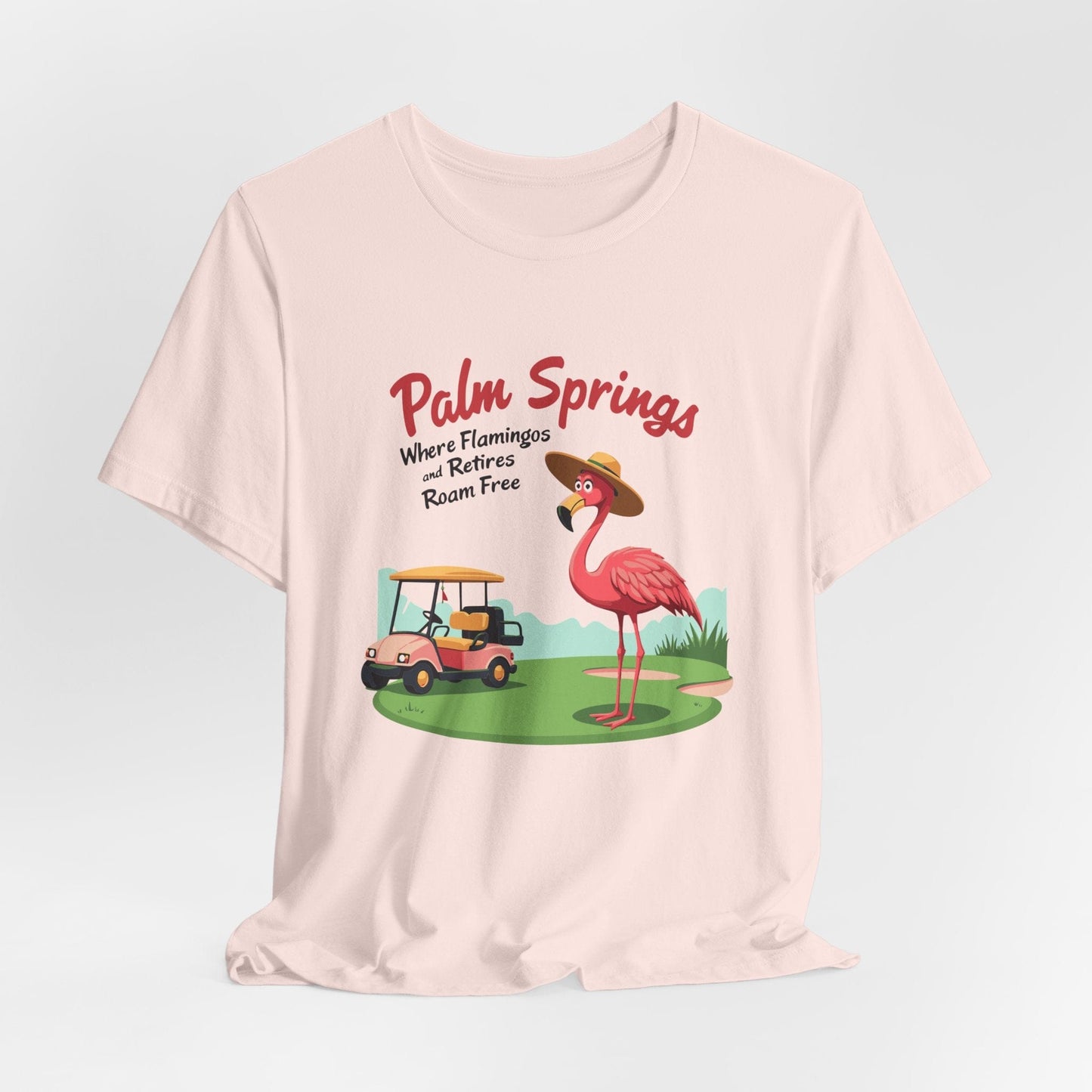 Palm Springs Flamingo Retirement Shirt