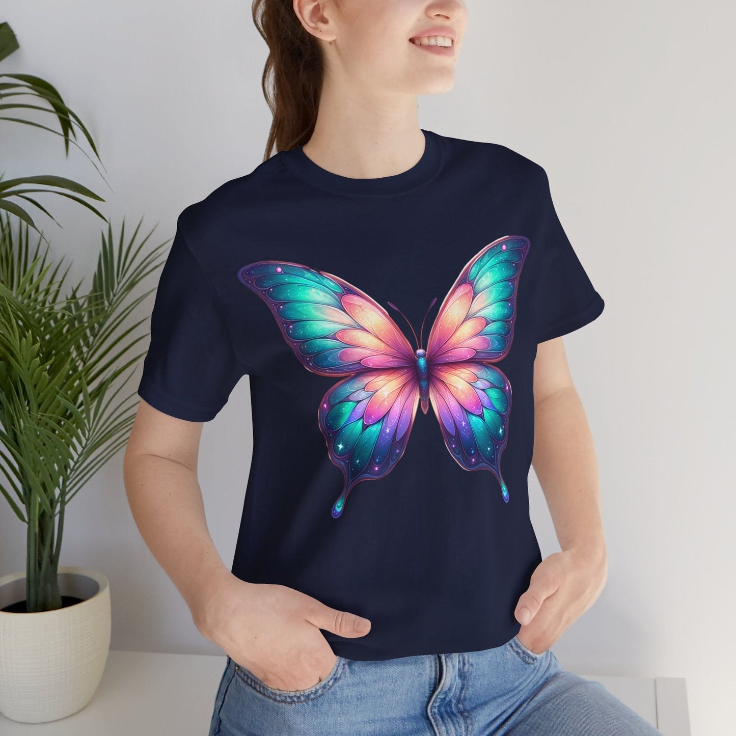 Colorful Butterfly Tee | Vibrant and Uplifting Design