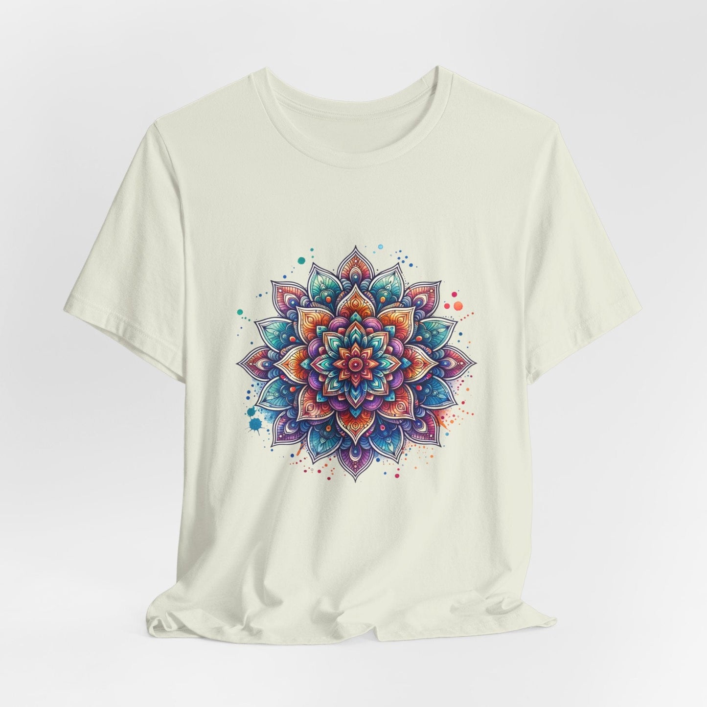 Colorful Mandala Unisex Tee | Vibrant & Peaceful Design