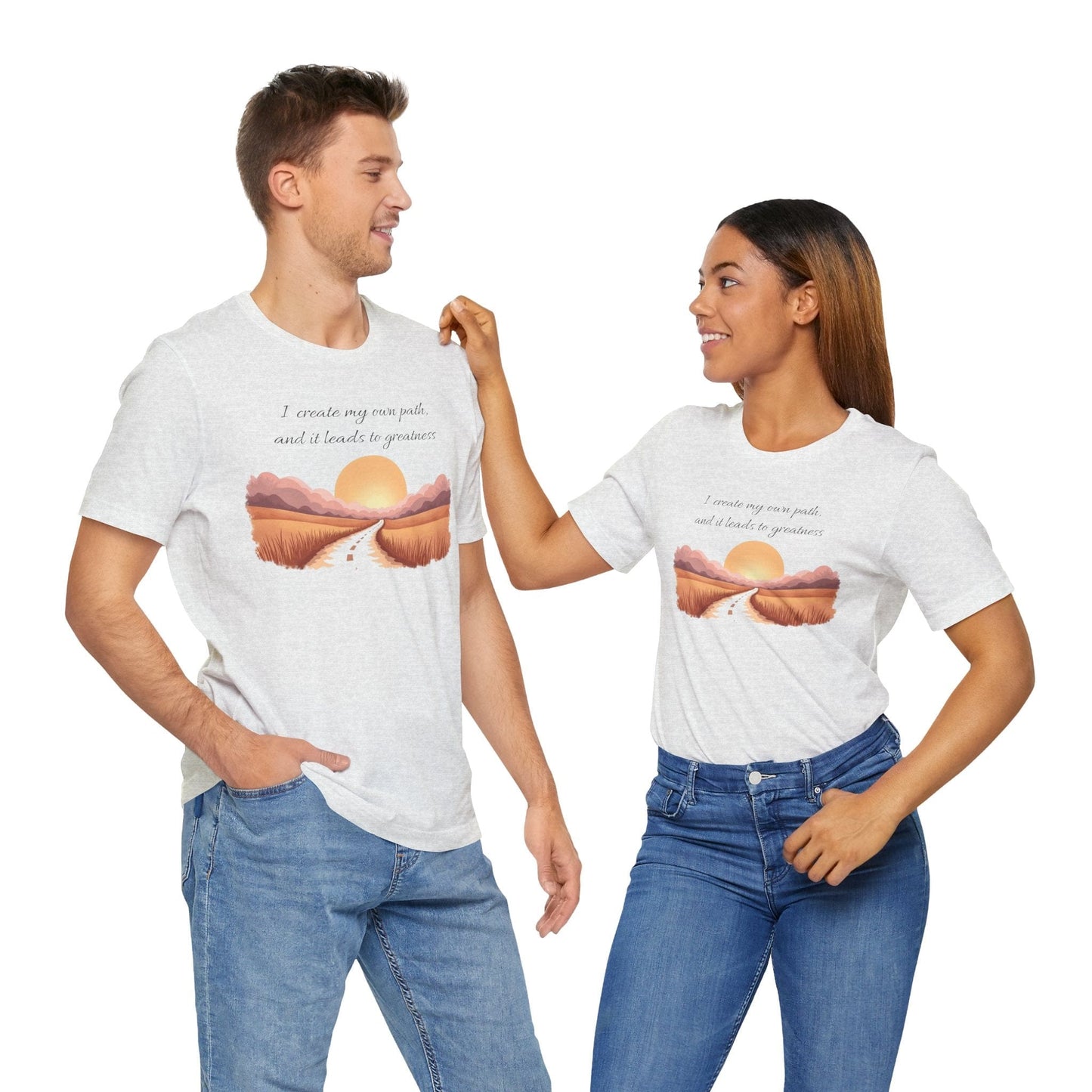 T-Shirt - I Create My Own Path Unisex Jersey Short Sleeve Tee