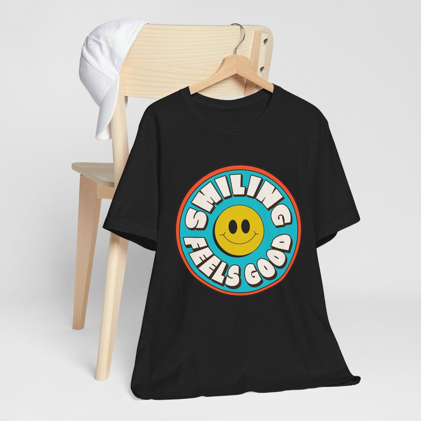 Smile Reminder T-Shirt / Smiling Feels Good
