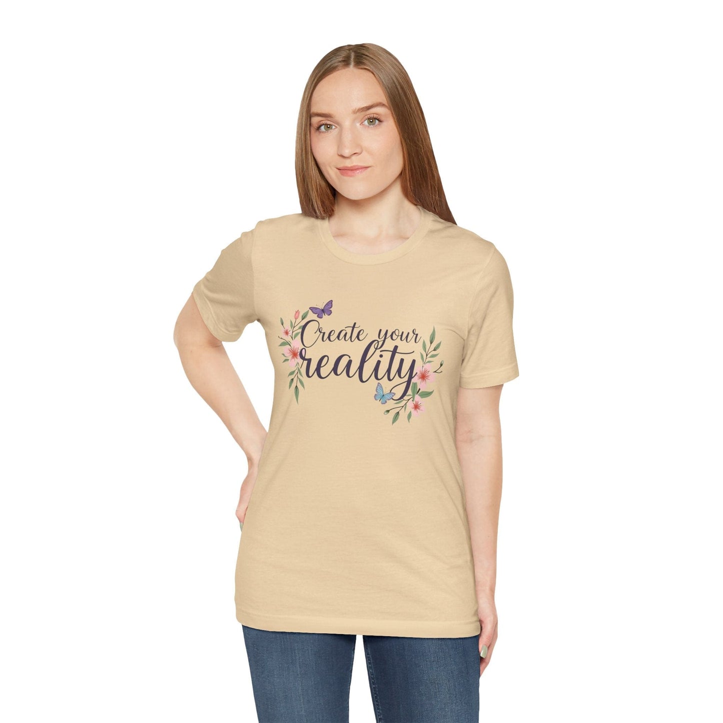 Create Your Reality Unisex Tee | Manifest Your Vision