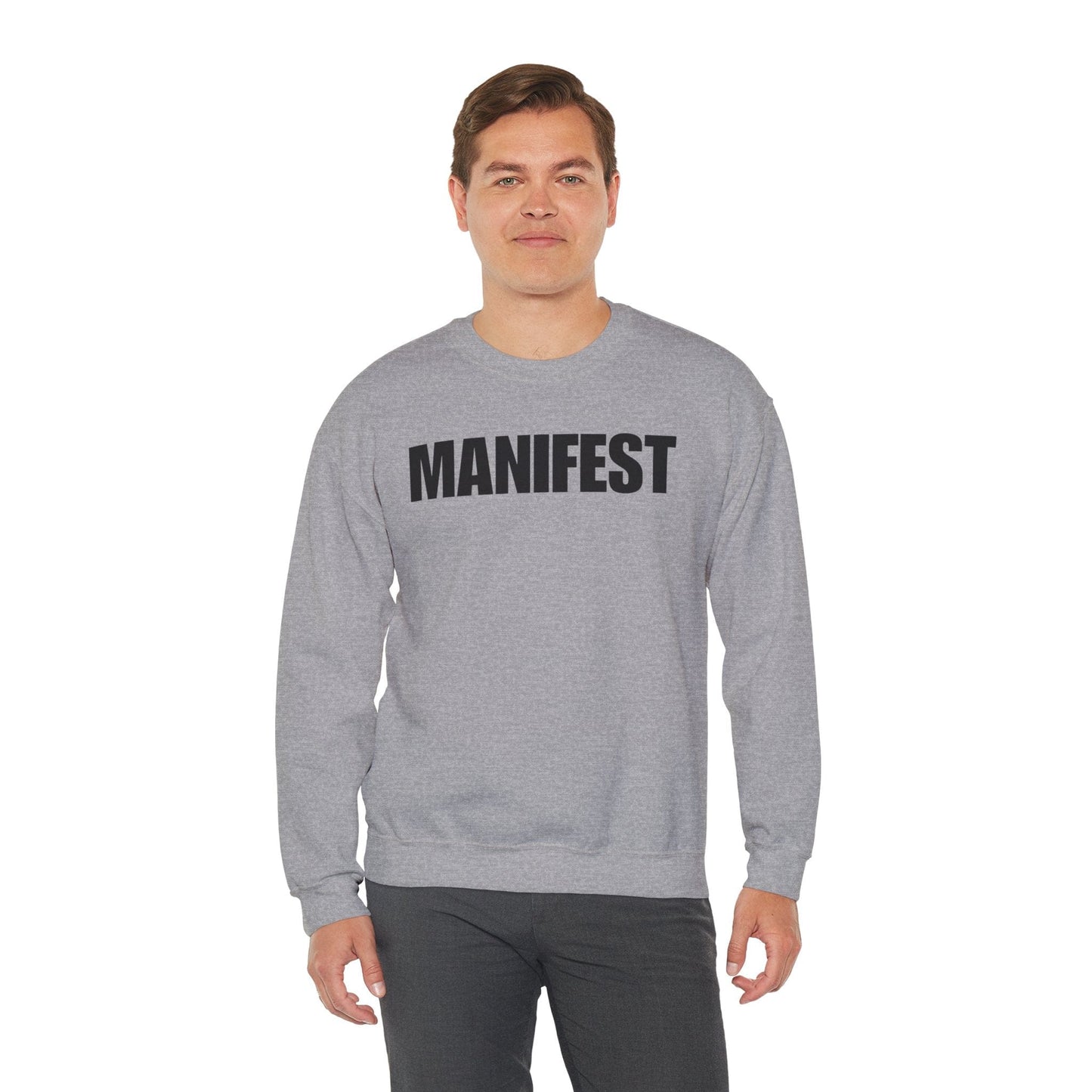 Manifest Unisex Heavy Blend™ Crewneck Sweatshirt - Motivational Apparel