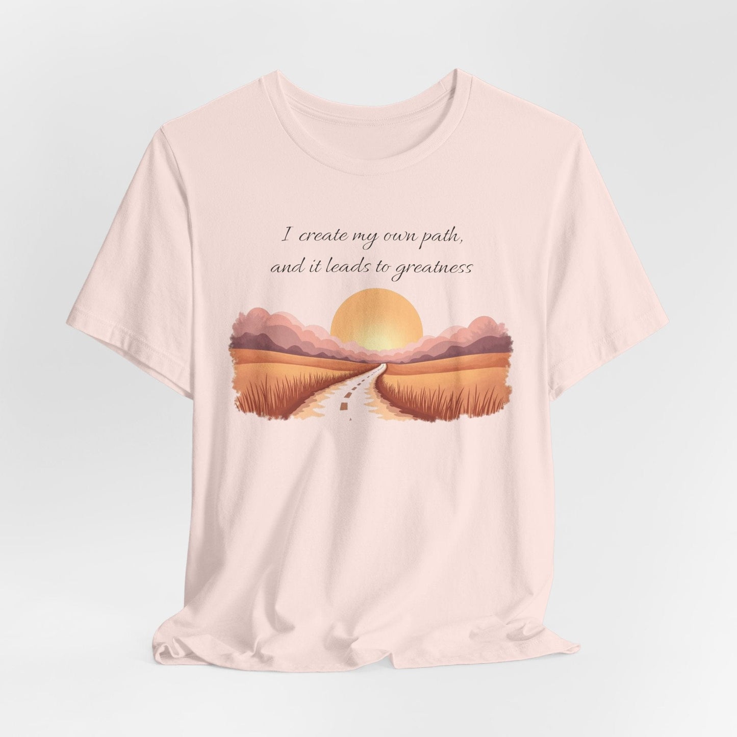 T-Shirt - I Create My Own Path Unisex Jersey Short Sleeve Tee