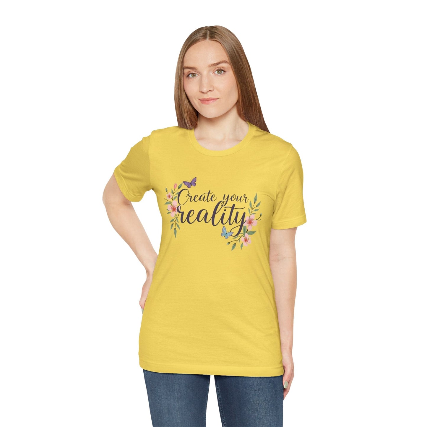 Create Your Reality Unisex Tee | Manifest Your Vision
