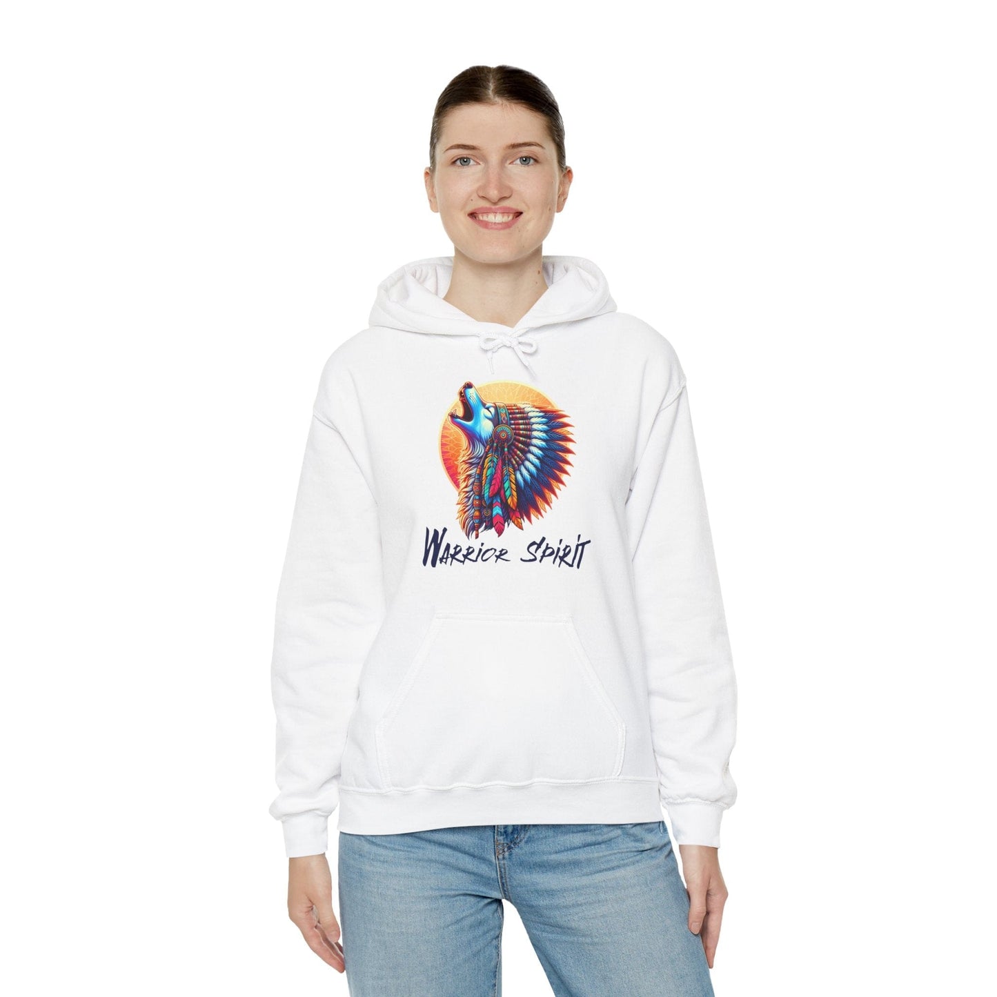 Warrior Spirit Unisex Hooded Sweatshirt - Comfortable & Stylish