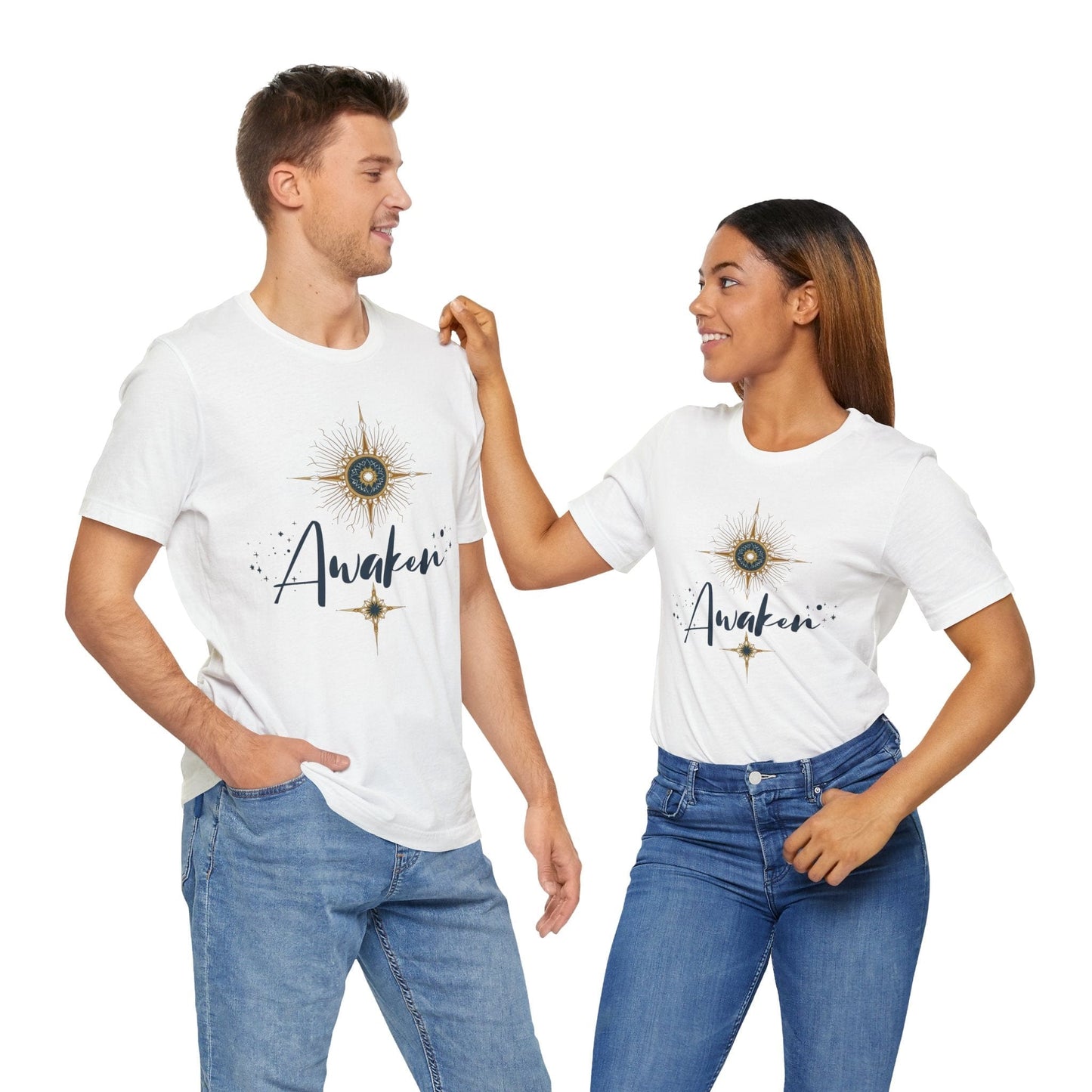 Awaken Graphic T-Shirt - Inspirational Spiritual Tee