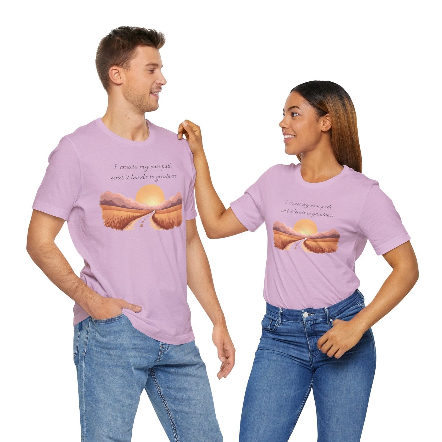 T-Shirt - I Create My Own Path Unisex Jersey Short Sleeve Tee