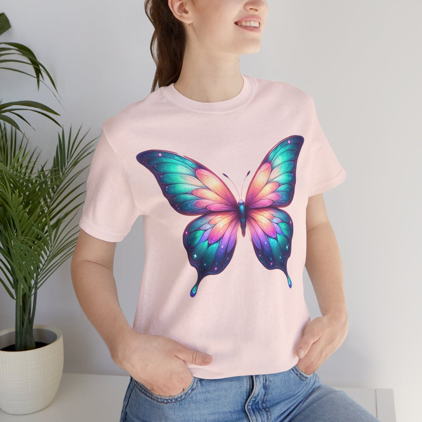 Colorful Butterfly Tee | Vibrant and Uplifting Design